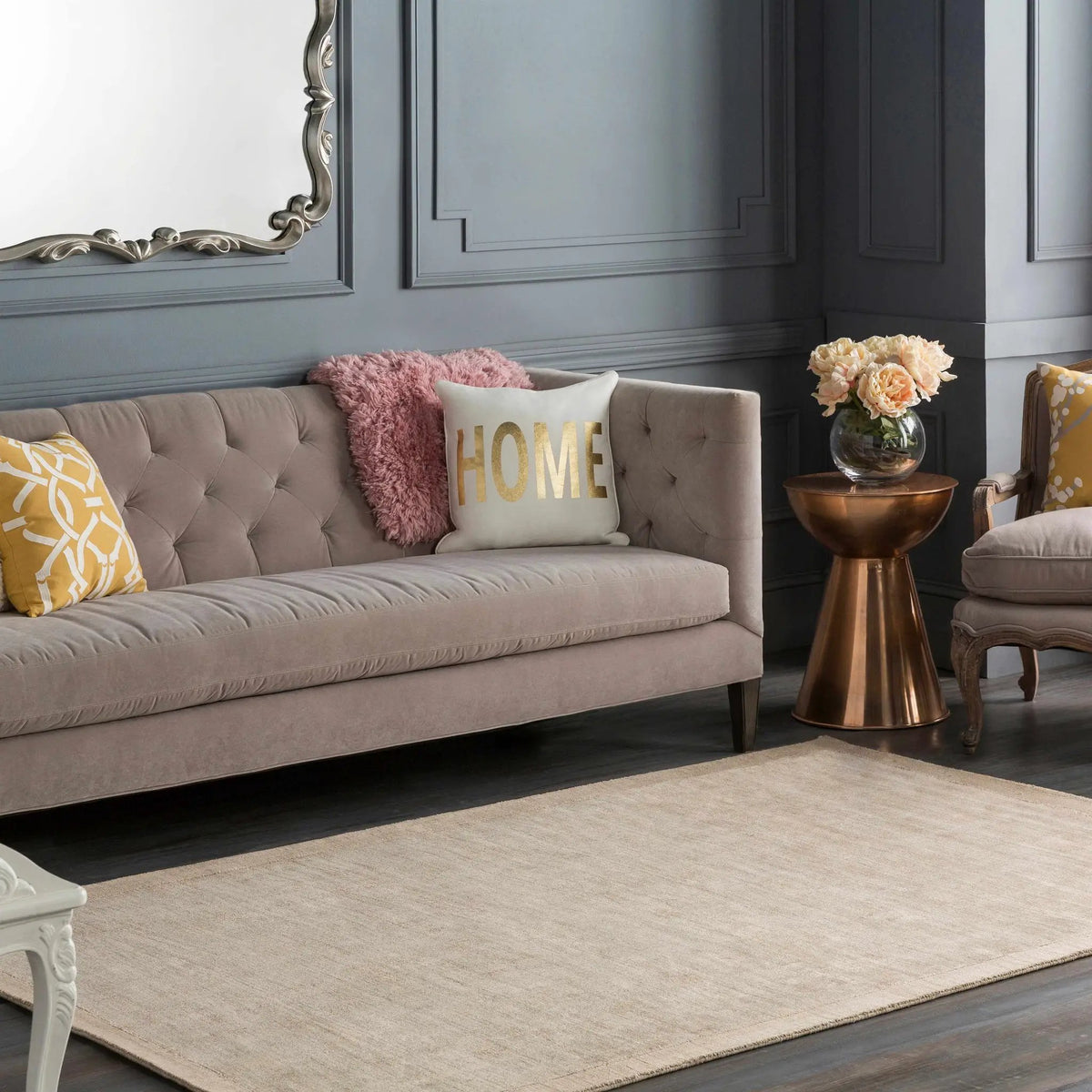 Westbend Area Rug, installed in a room