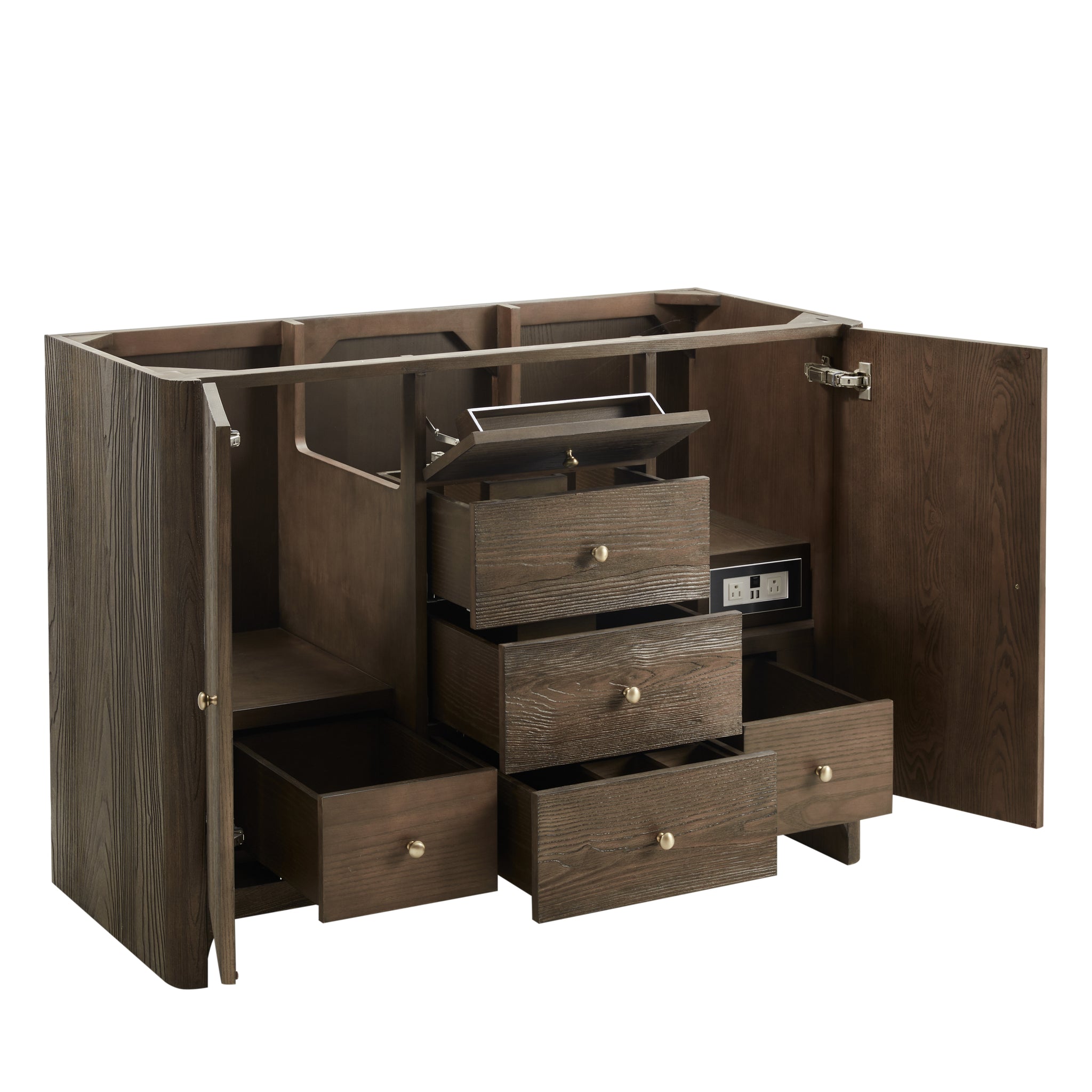 James Martin Gracyn 48" Single Bathroom Vanity, Sable, view 11