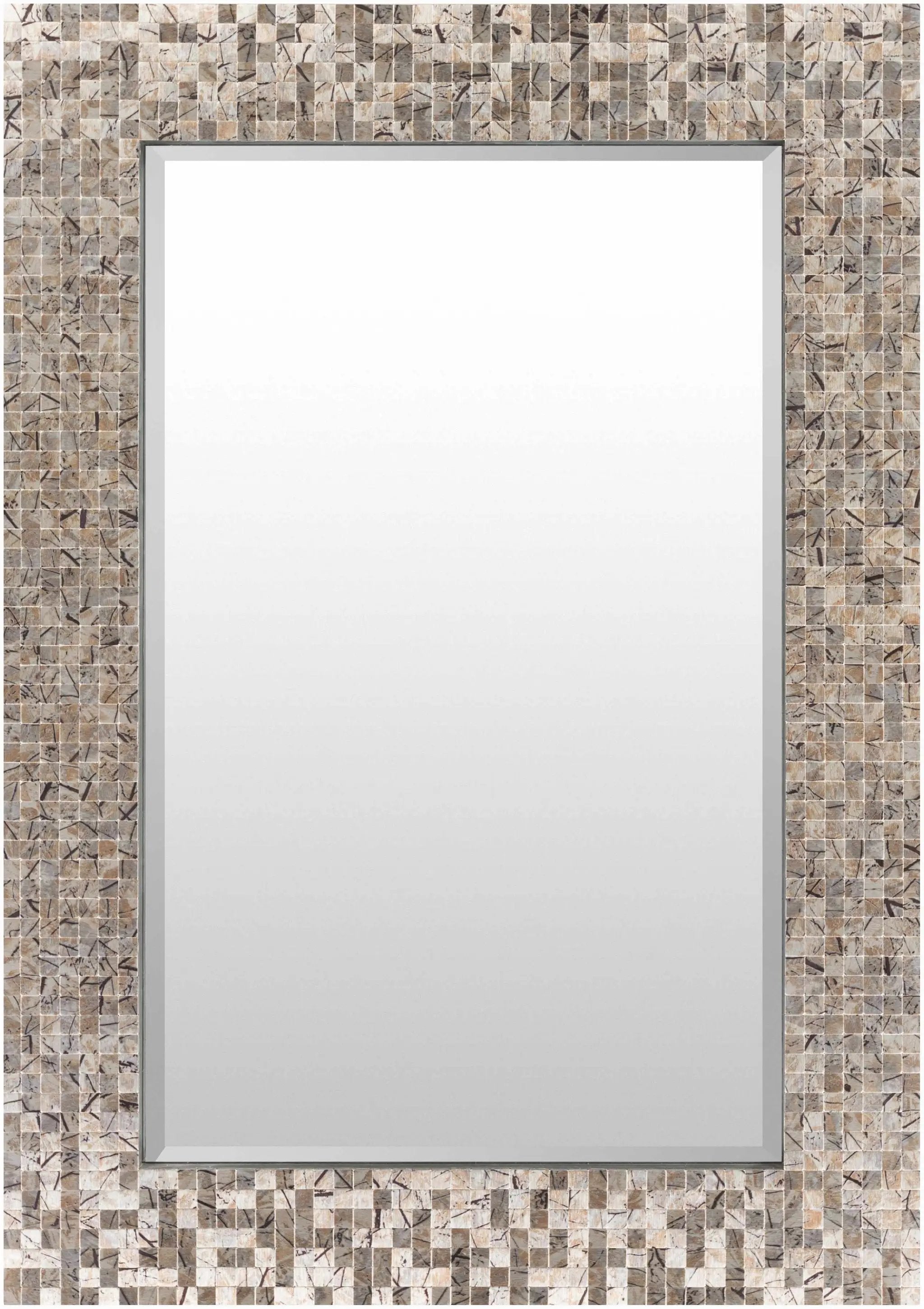 Nicolet Marble Mirror - Clearance by Boutique Rugs