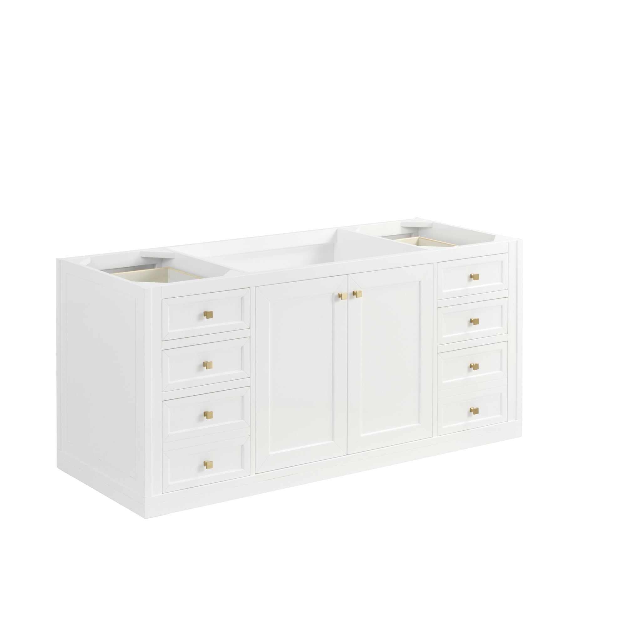 James Martin Chicago 60" Single Bathroom Vanity, Glossy White, view 21