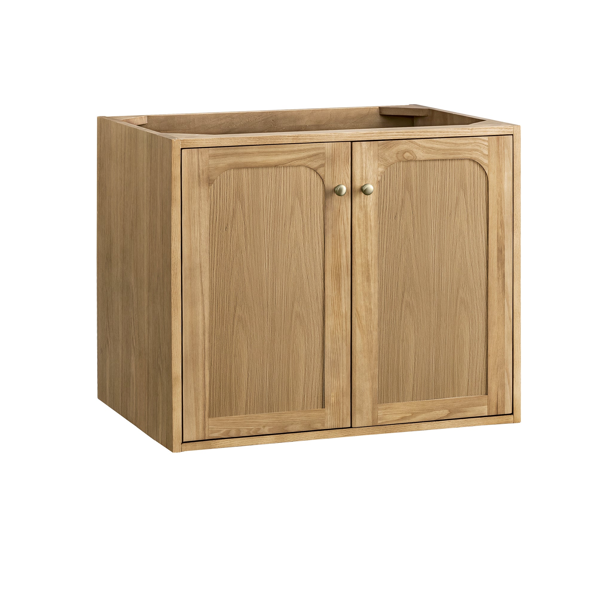 James Martin Laurent 30" Dual Mount Single Bathroom Vanity, Light Natural Oak, view 15