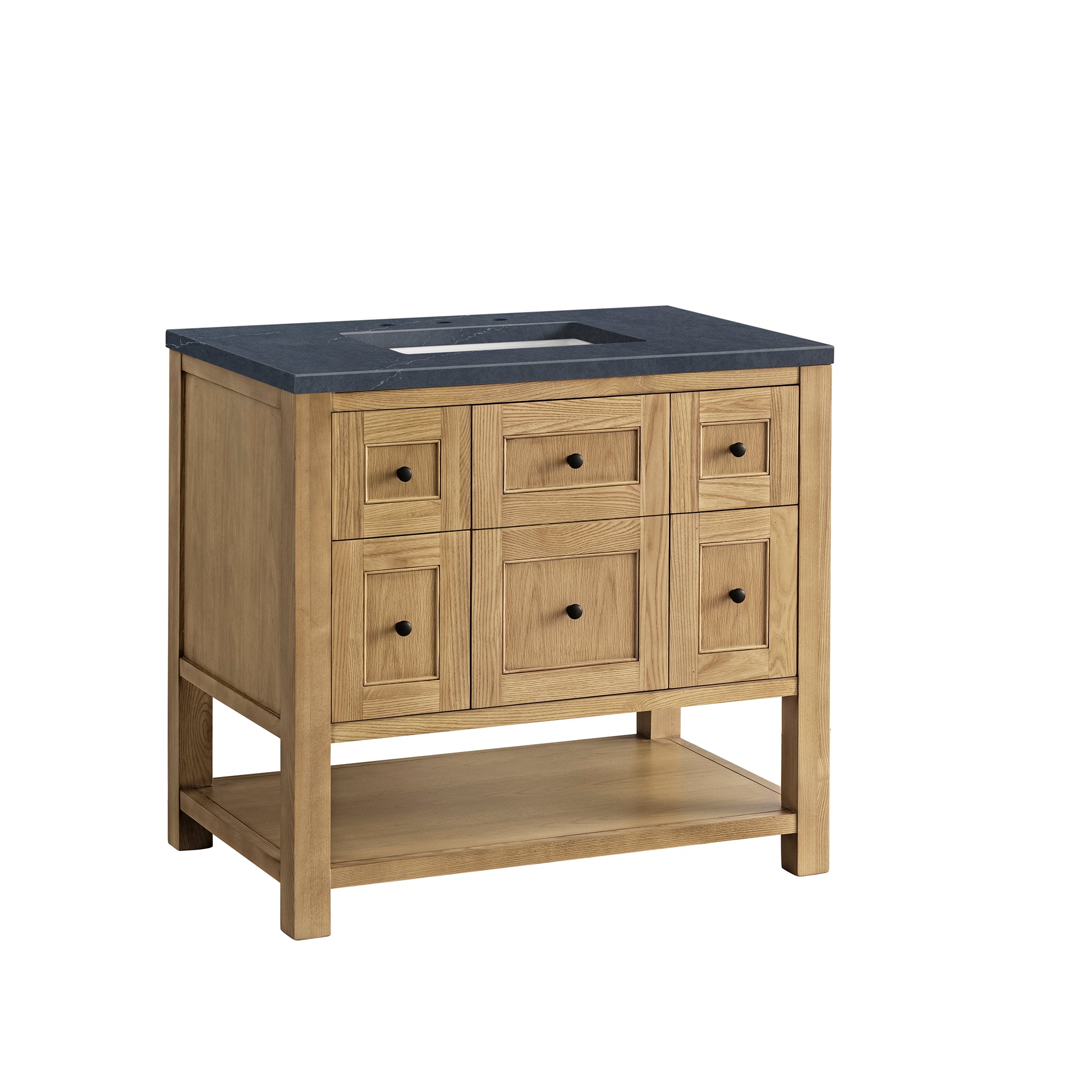 James Martin Breckenridge 36" Single Bathroom Vanity, Light Natural Oak, view 40