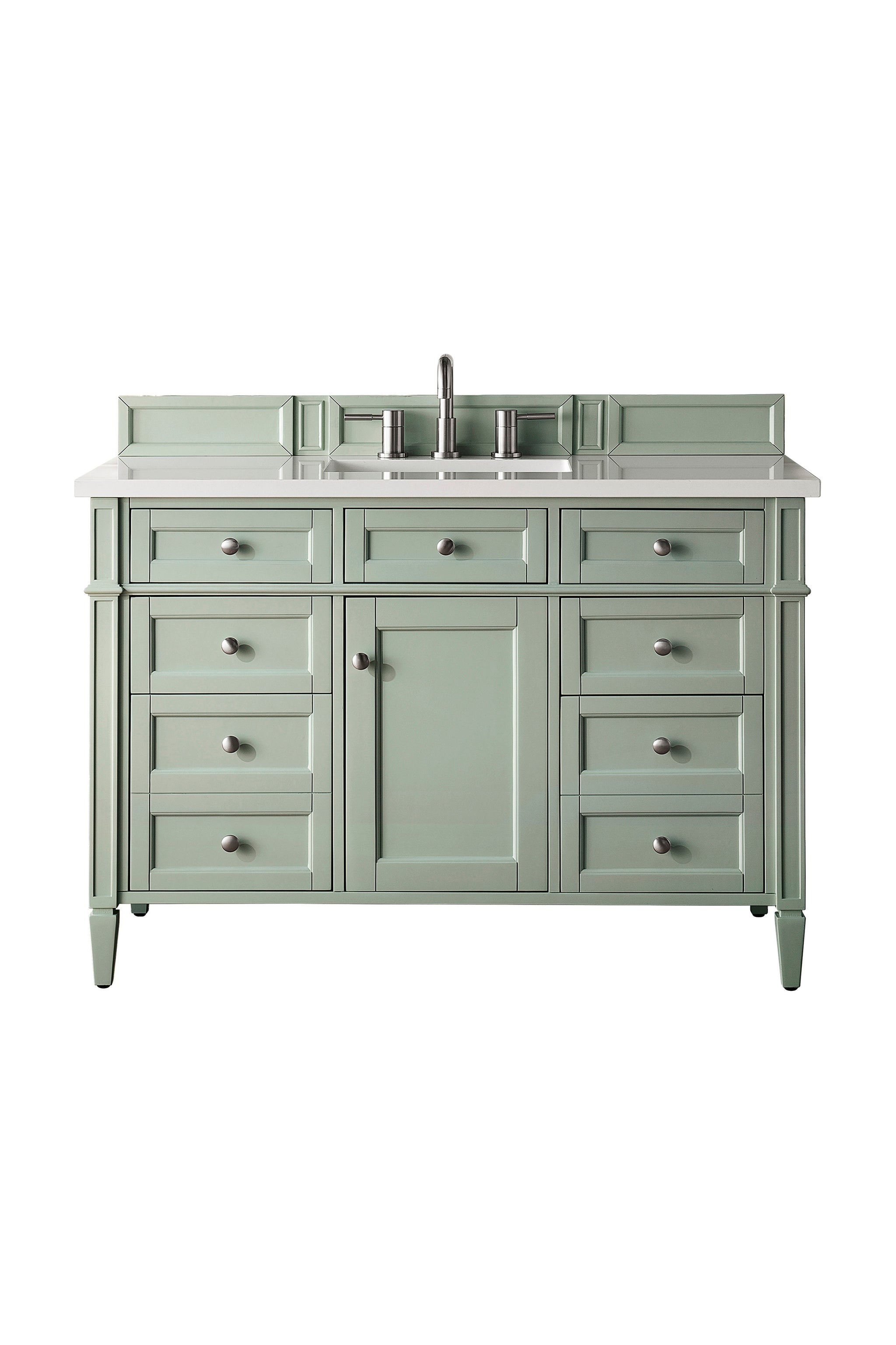 James Martin Brittany 48" Single Bathroom Vanity, Sage Green, view 22