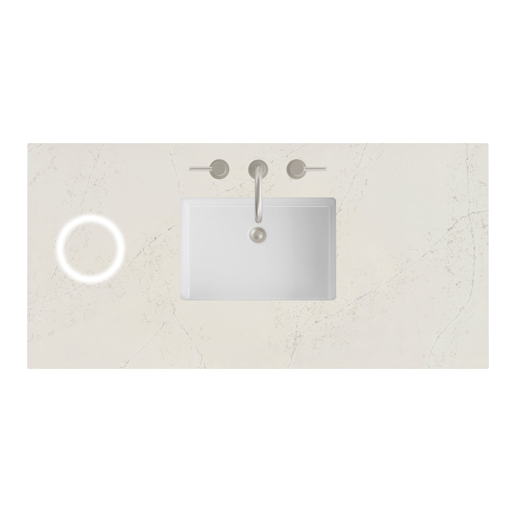 James Martin 48" Single Vanity Top with Siberian (Silestone, FreePower) countertop