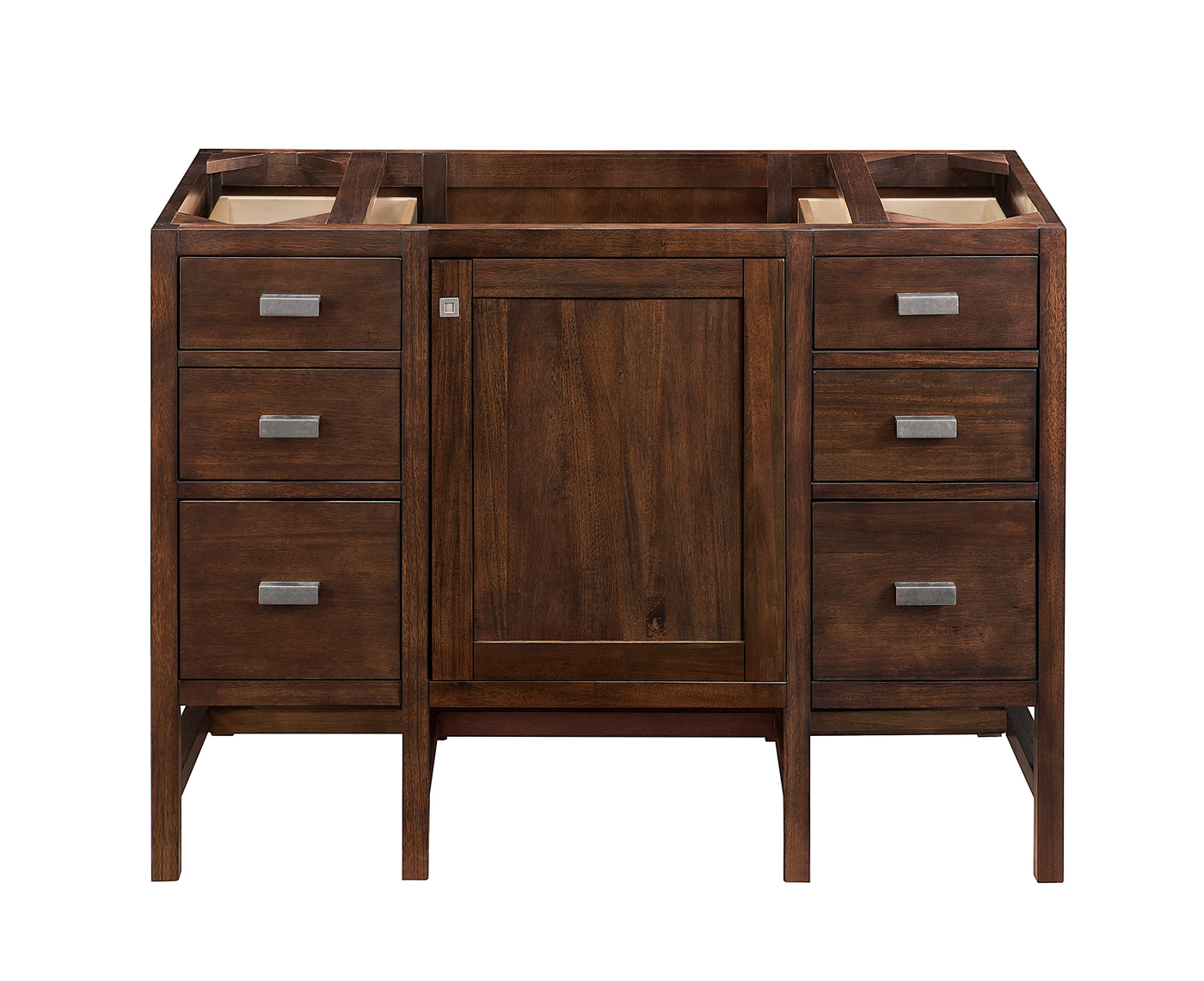James Martin Addison 48" Single Bathroom Vanity, Mid-Century Acacia, cabinet without a countertop