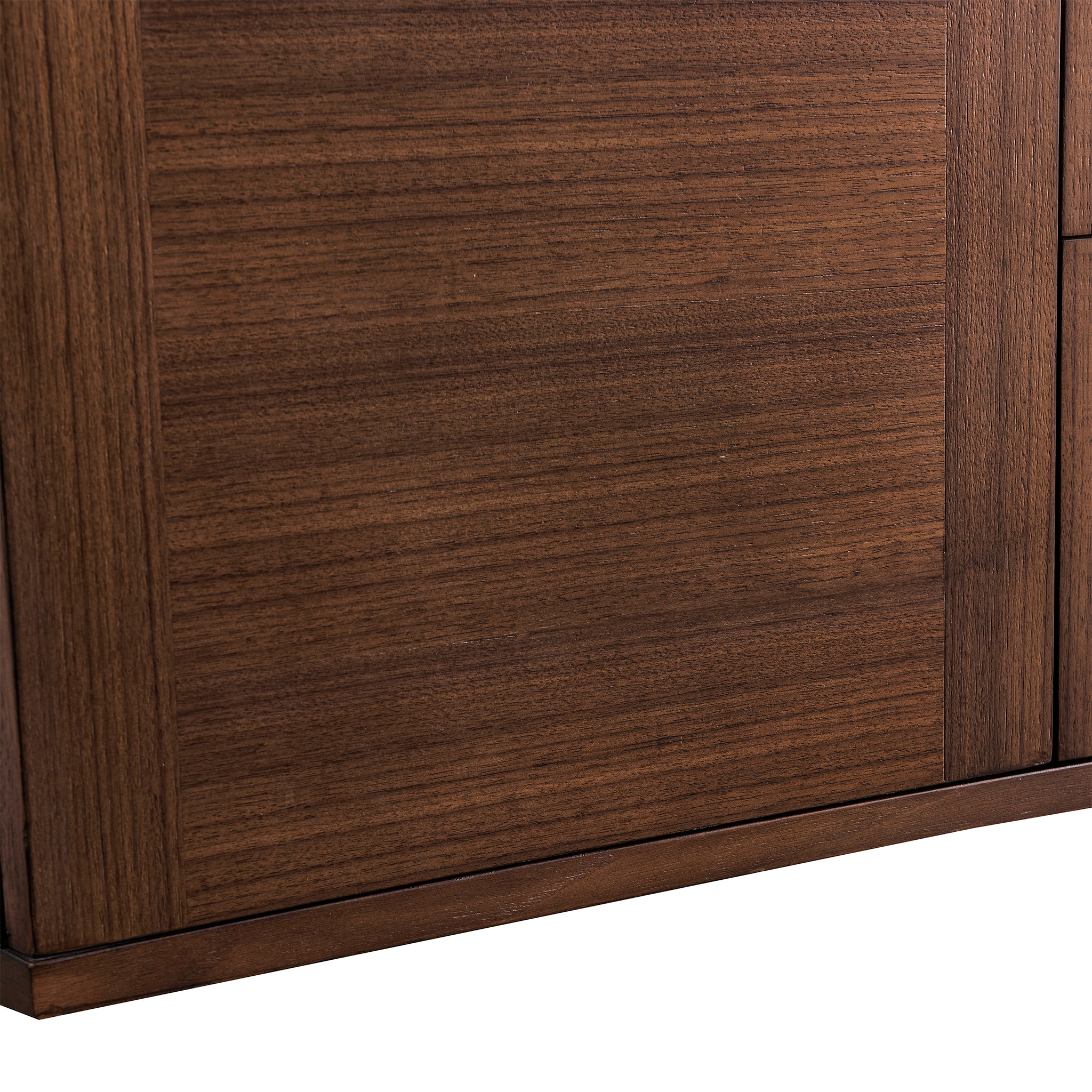 James Martin Amberly 72" Dual Mount Double Bathroom Vanity, Mid-Century Walnut, view 30