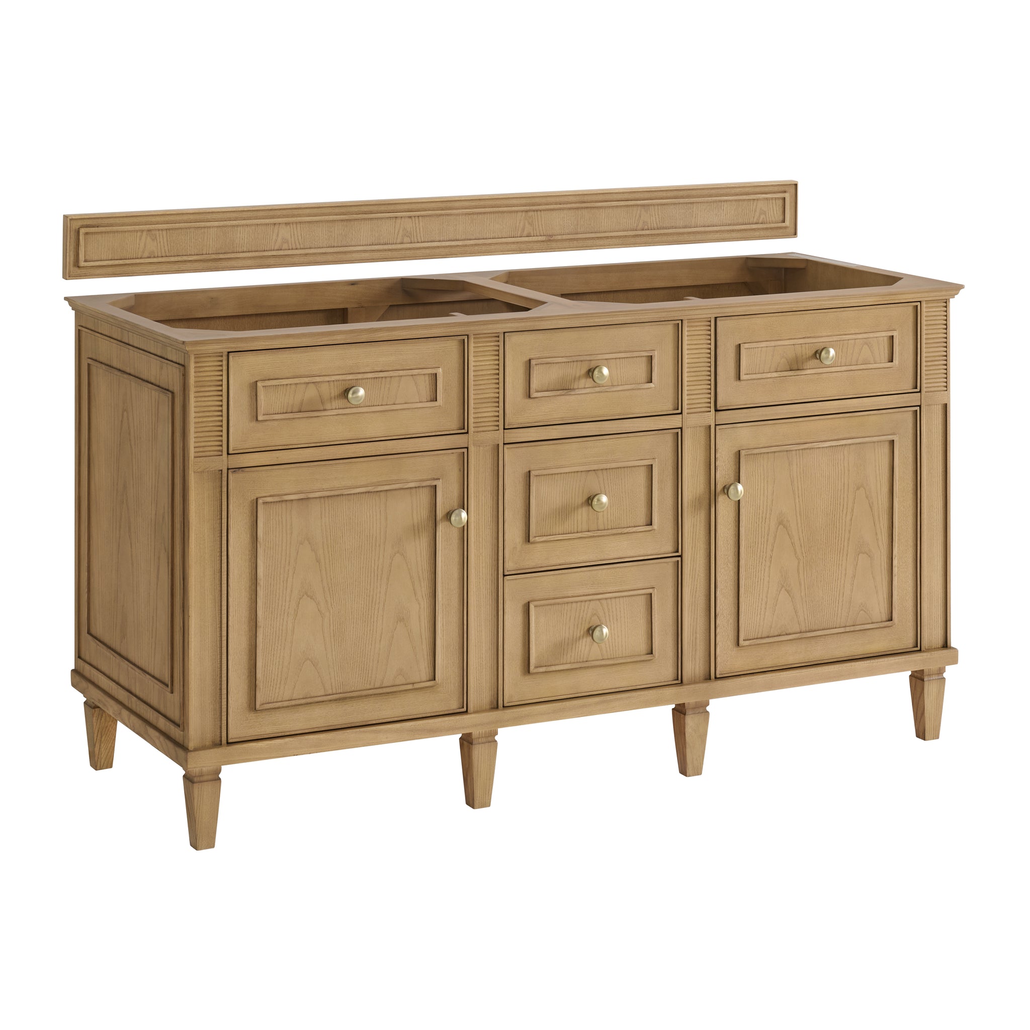 James Martin Lorelai 60" Double Bathroom Vanity, Light Natural Oak, view 29
