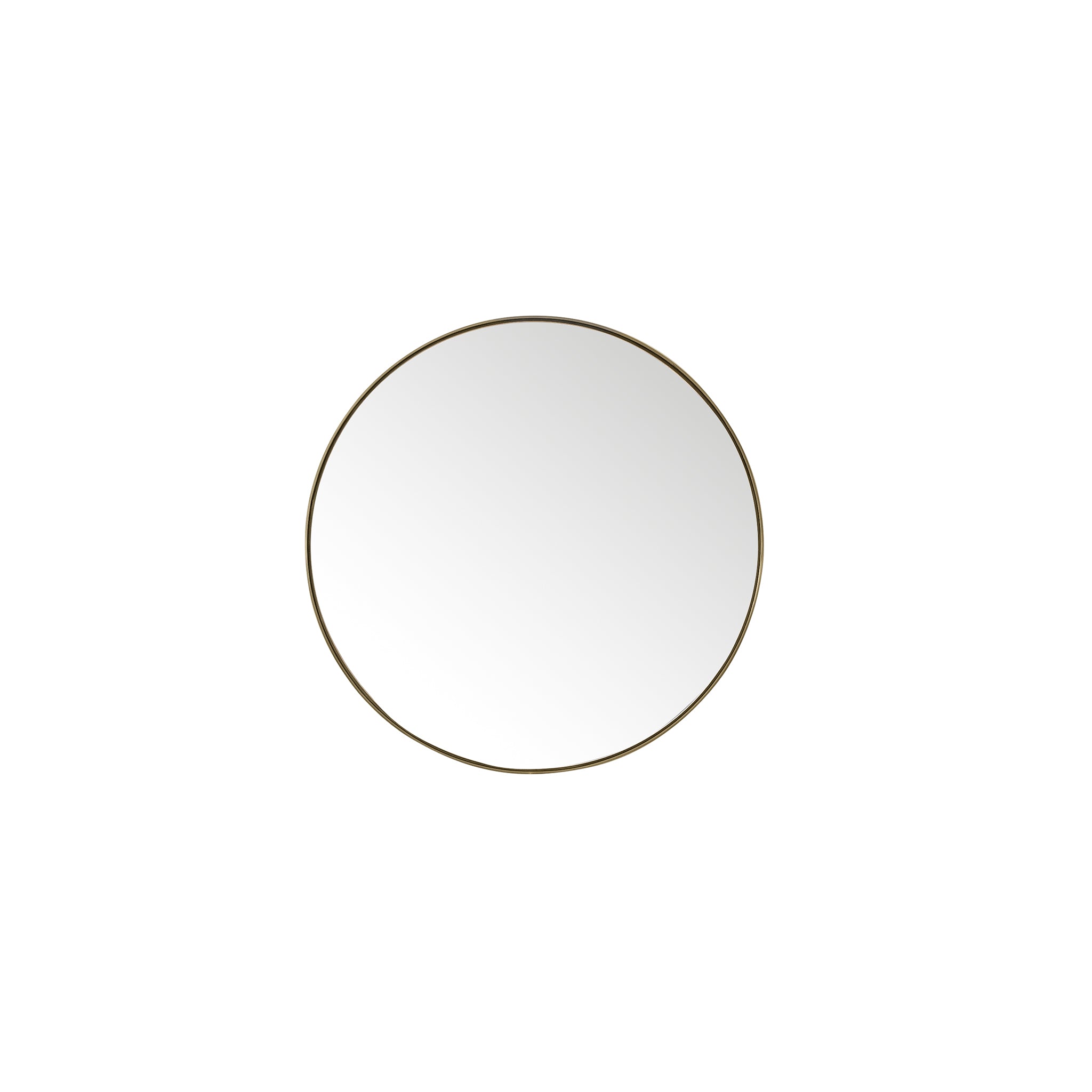 James Martin Rohe 30" Mirror, Champagne Brass