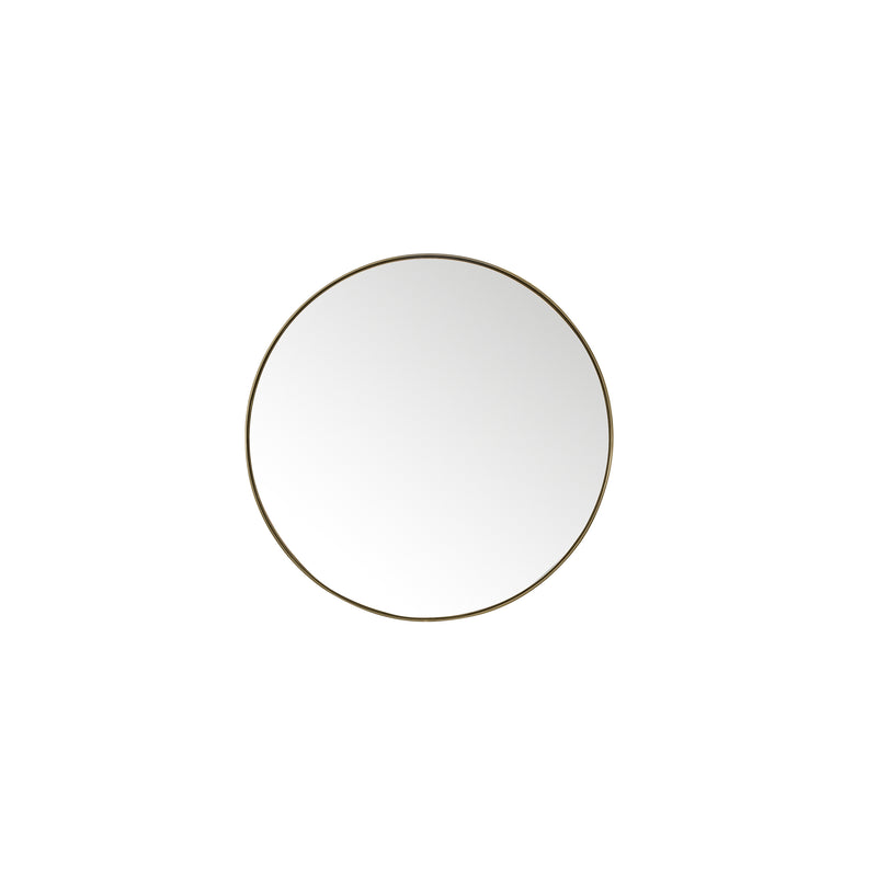 James Martin Rohe 30" Mirror, Champagne Brass