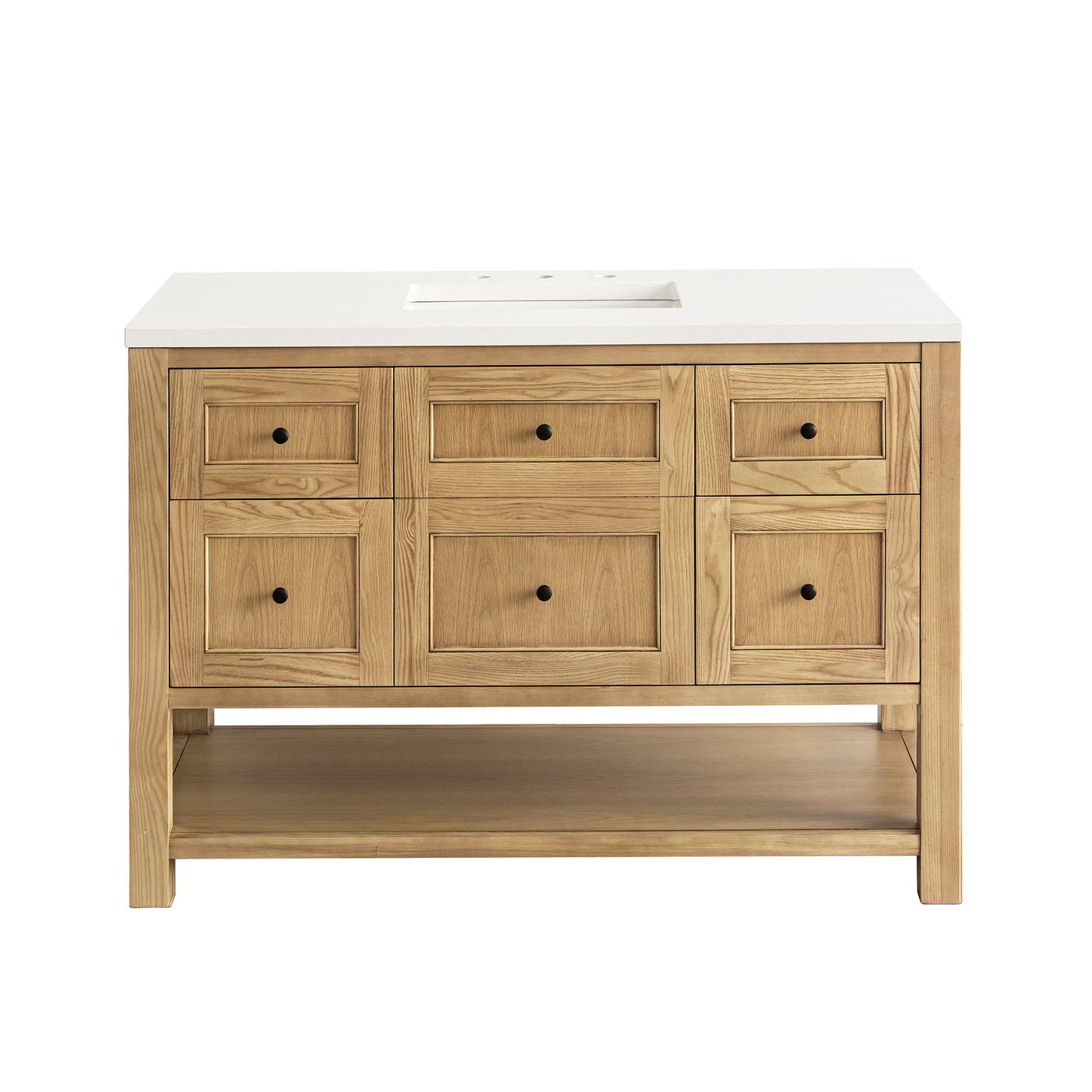 James Martin Breckenridge 48" Single Bathroom Vanity, Light Natural Oak, view 38