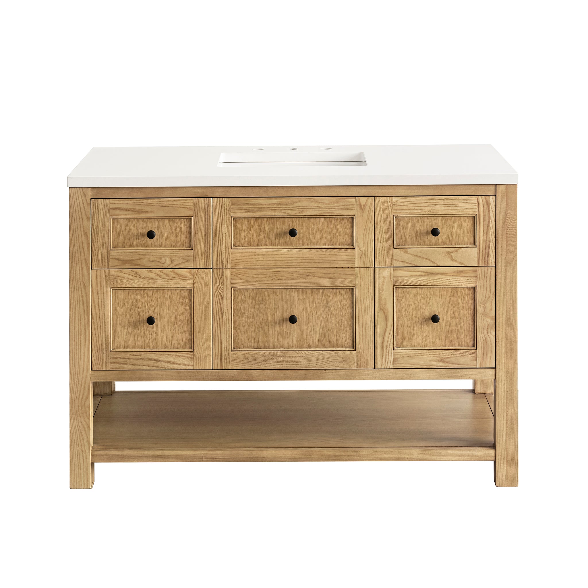 James Martin Breckenridge 48" Single Bathroom Vanity, Light Natural Oak, view 38