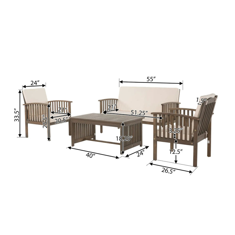 4PC Chat Set by HouseOfZazla