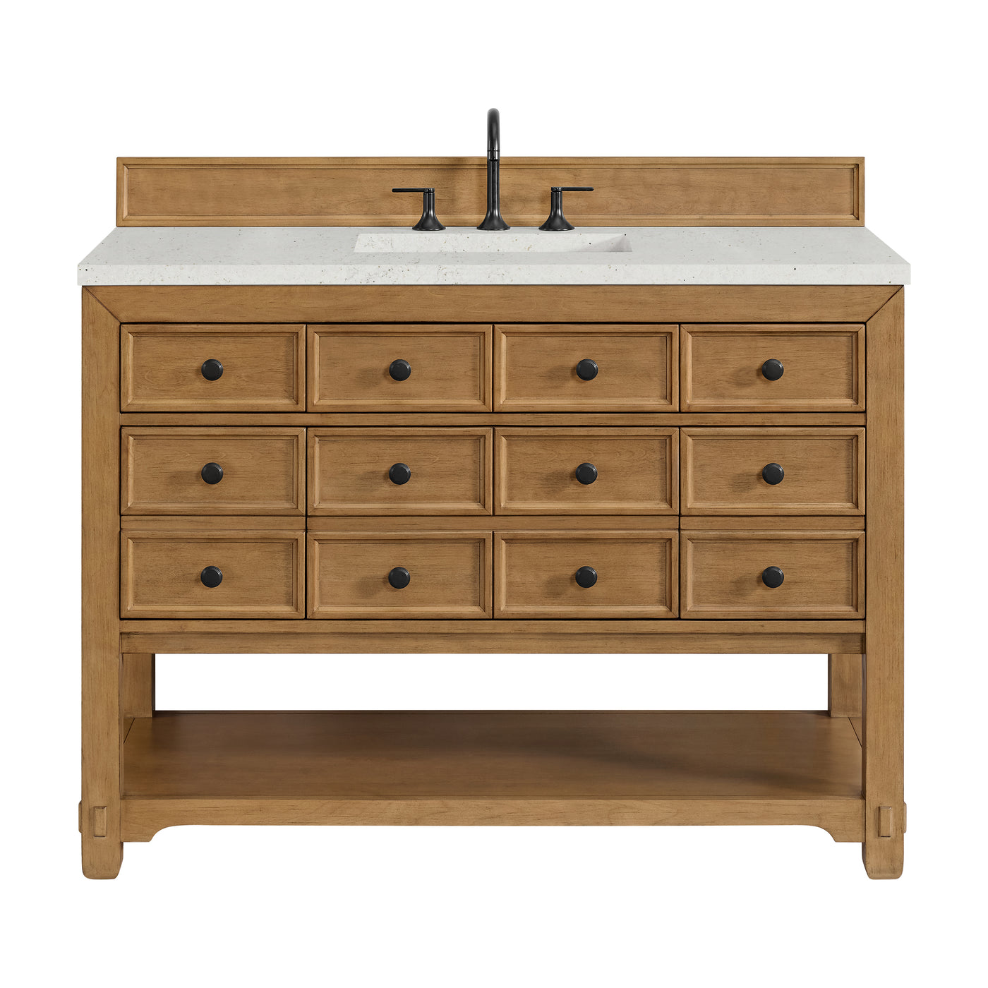 James Martin Malibu 48" Single Bathroom Vanity, Amber Birch, view 26