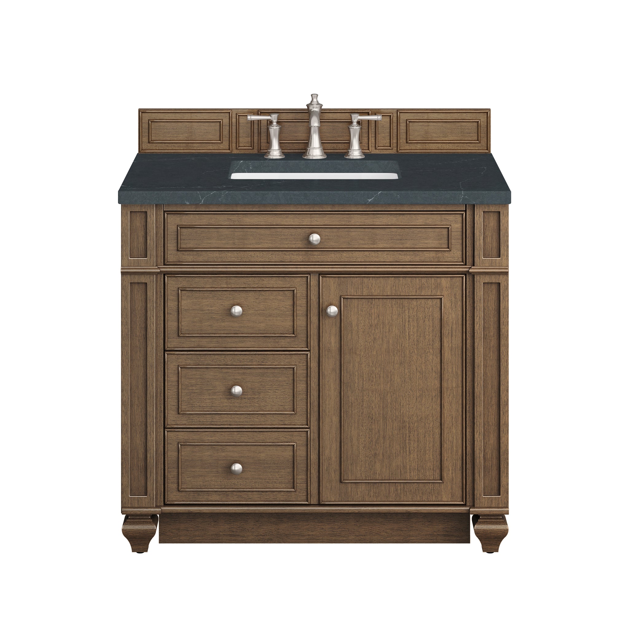 James Martin Bristol 36" Single Bathroom Vanity, Saddle Brown, view 19