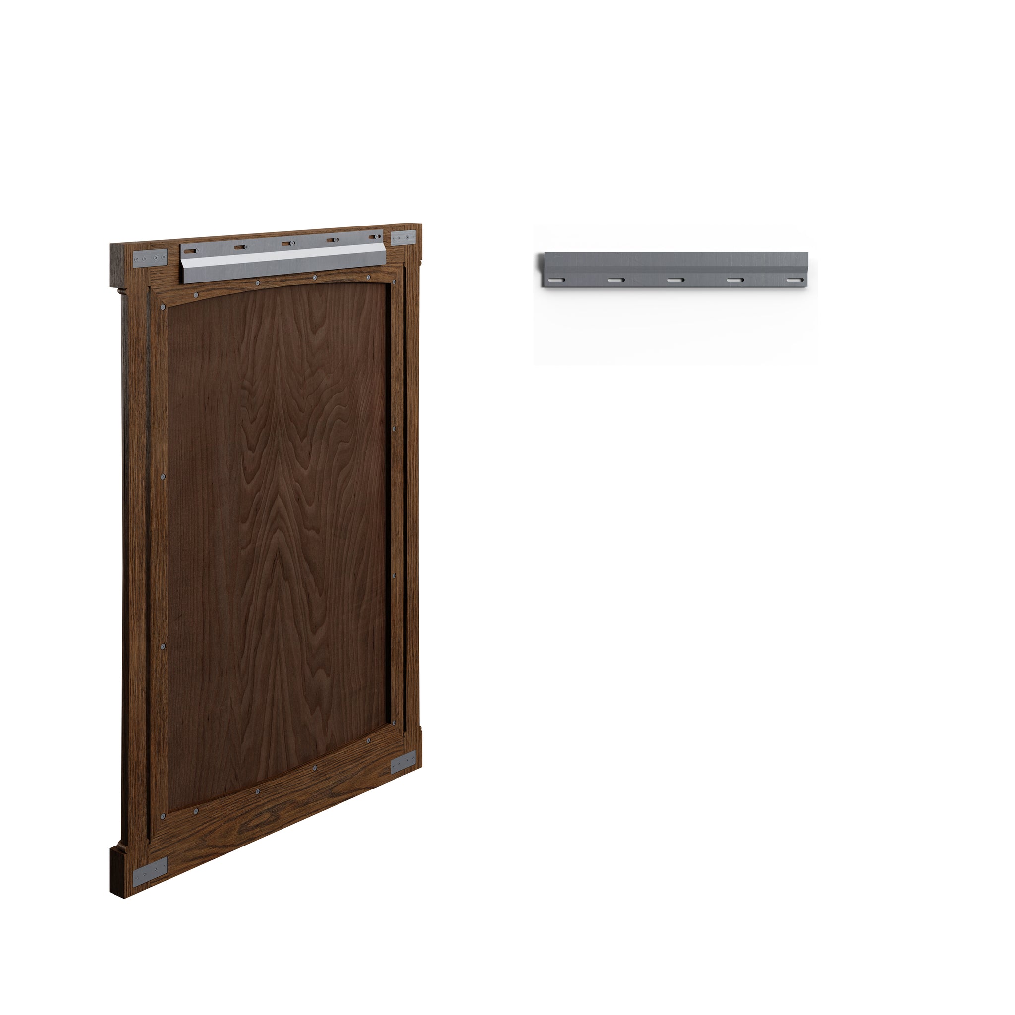 James Martin Kinnsden 26" Mirror, Sable Oak, view 9