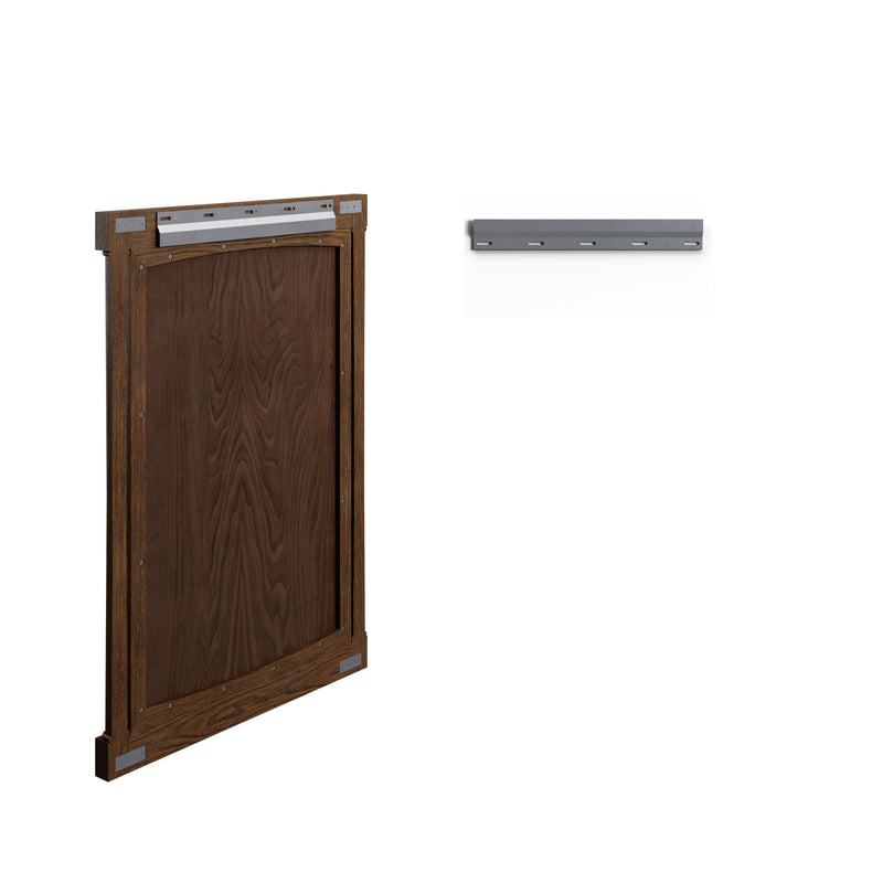 James Martin Kinnsden 26" Mirror, Sable Oak, view 9
