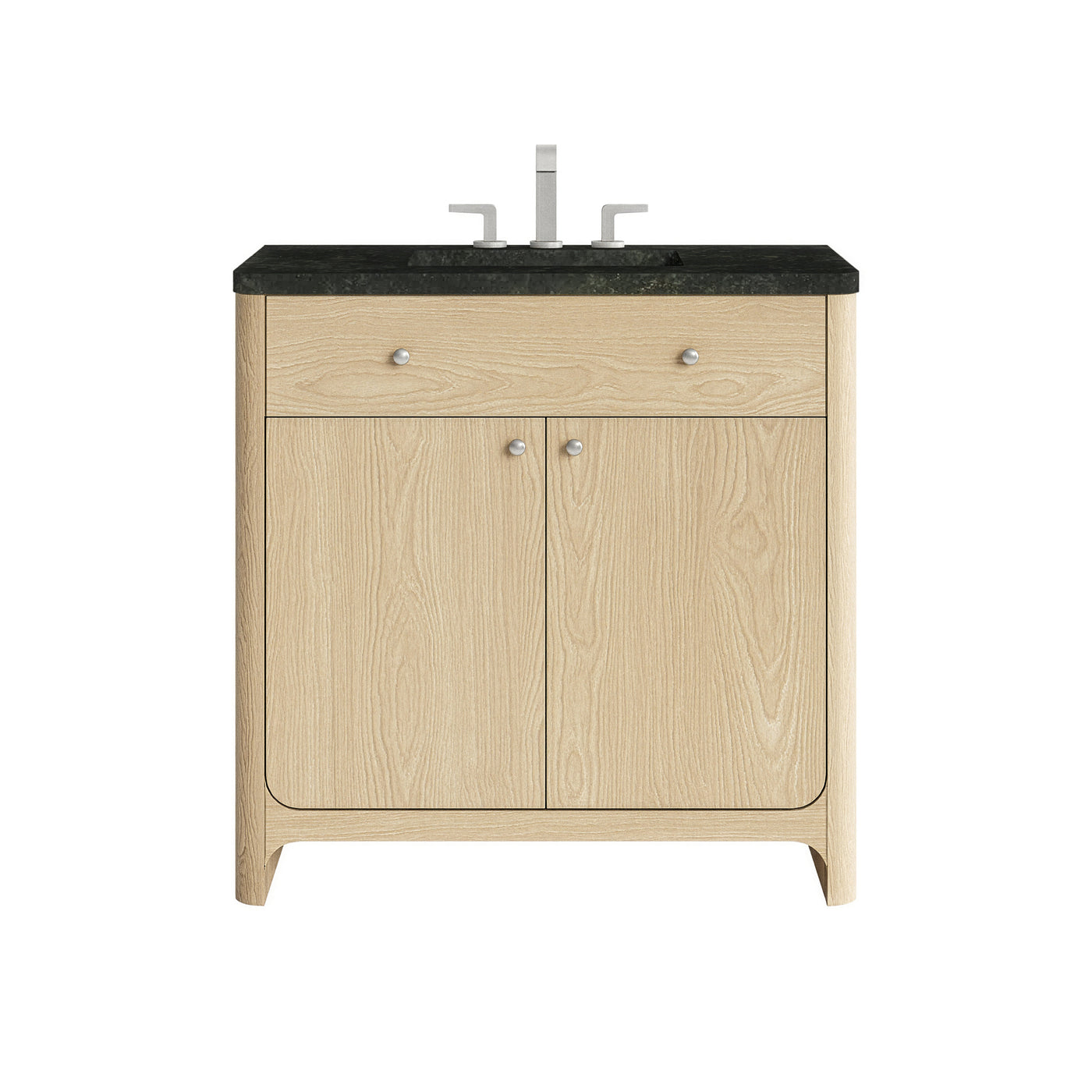 James Martin Gracyn 36" Single Bathroom Vanity, Coastal Driftwood with Phantome countertop