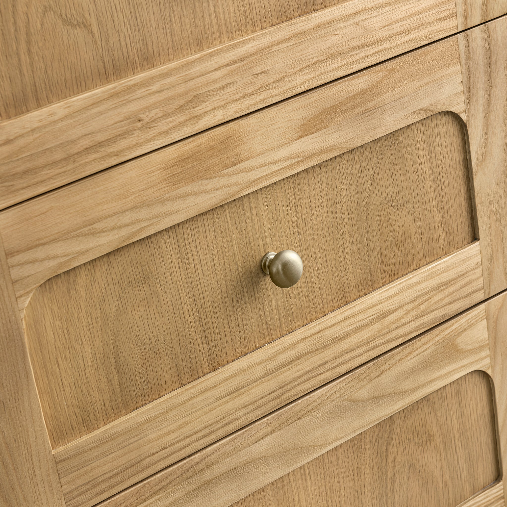 James Martin Laurent 36" Dual Mount Single Bathroom Vanity, Light Natural Oak, view 21