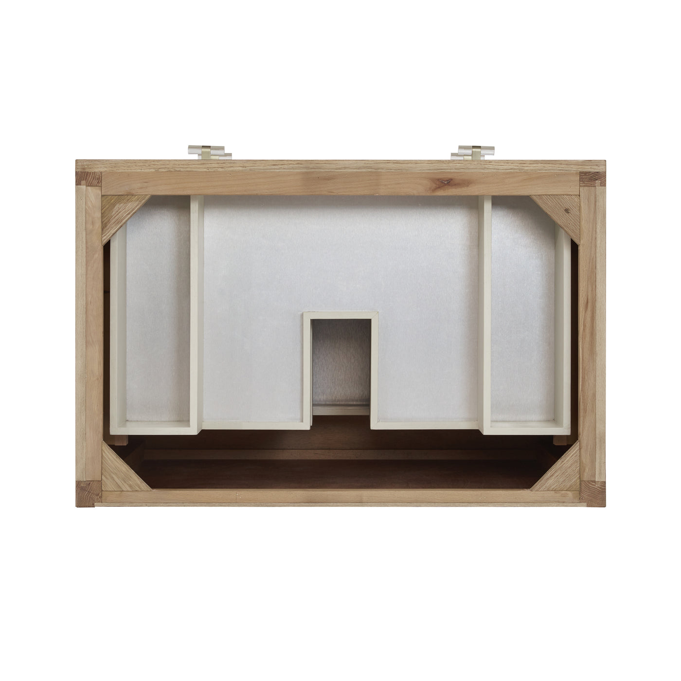 James Martin Celeste 36" Single Bathroom Vanity, Sunwashed Oak with Embossed Shagreen Drawer Fronts, view 9