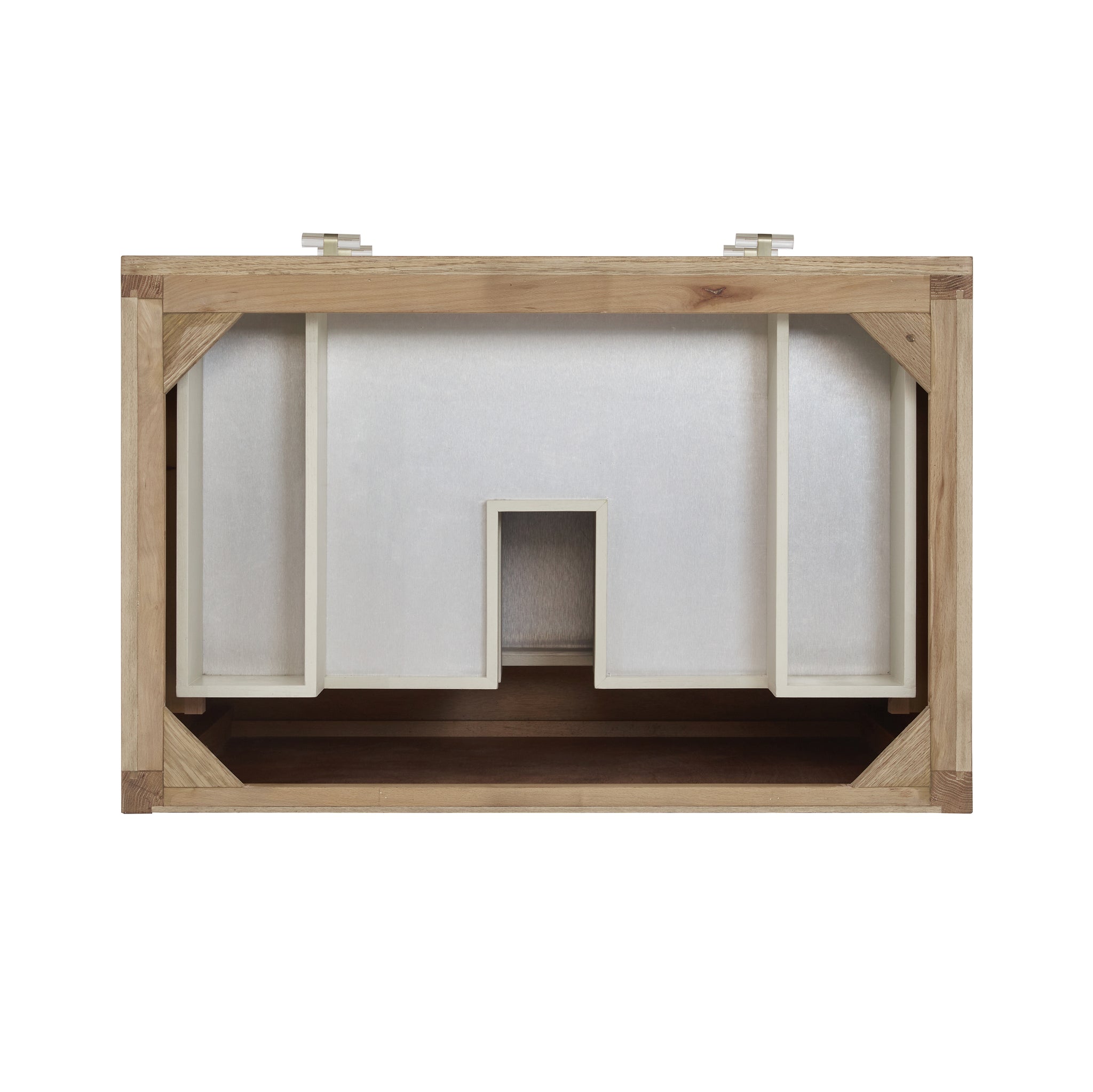 James Martin Celeste 36" Single Bathroom Vanity, Sunwashed Oak with Embossed Shagreen Drawer Fronts, view 9