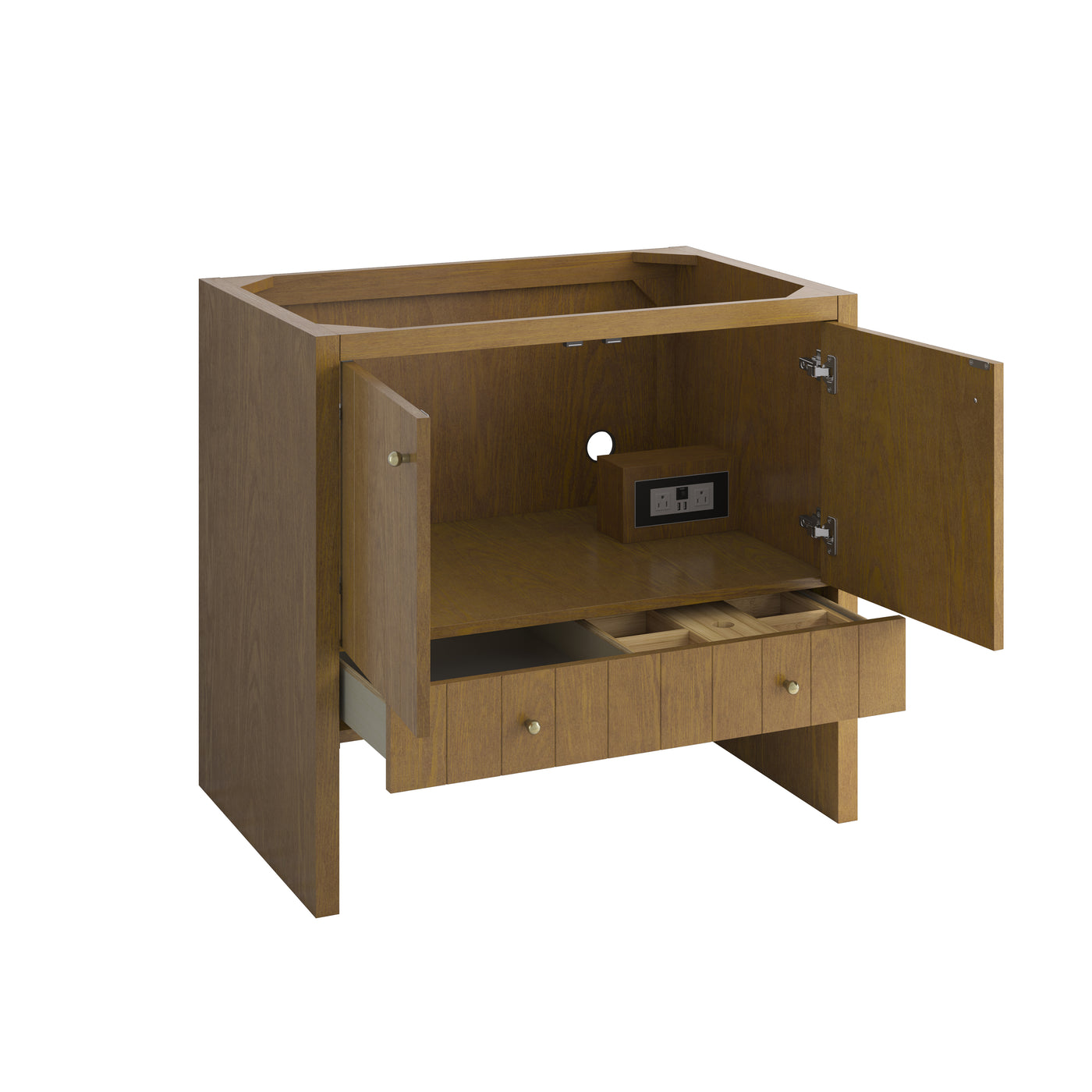 James Martin Hudson 36" Single Bathroom Vanity, Honey Oak, view 17