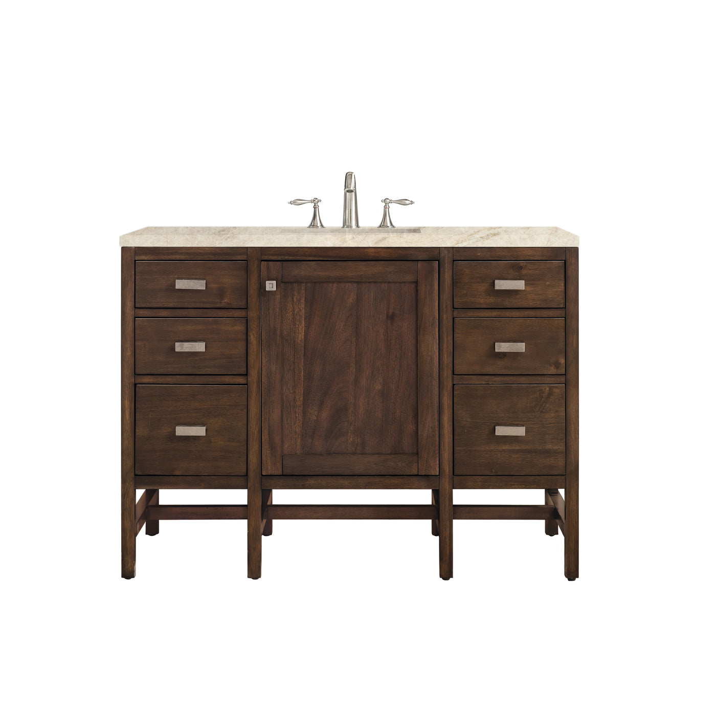 James Martin Addison 48" Single Bathroom Vanity, Mid-Century Acacia, view 35