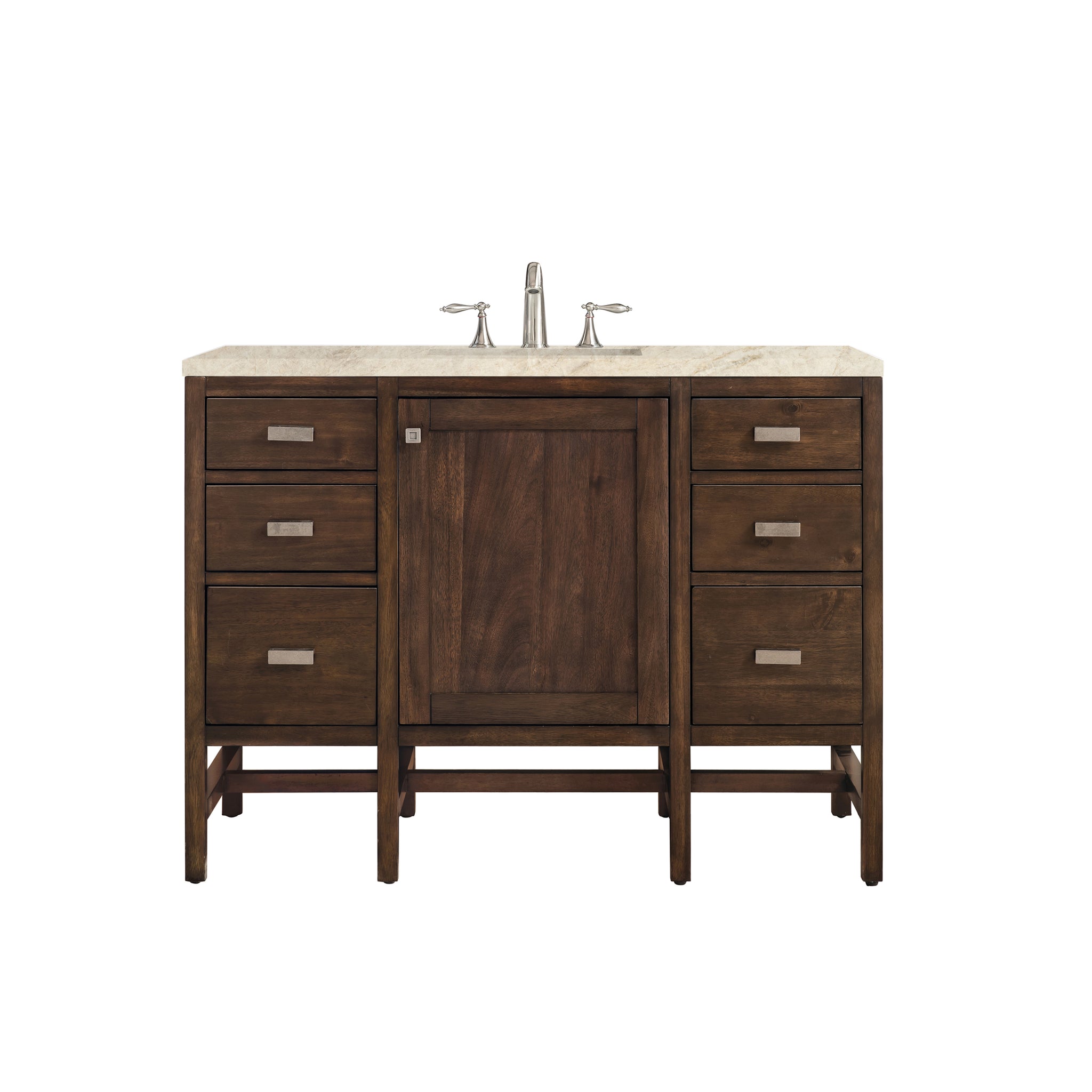 James Martin Addison 48" Single Bathroom Vanity, Mid-Century Acacia, view 35