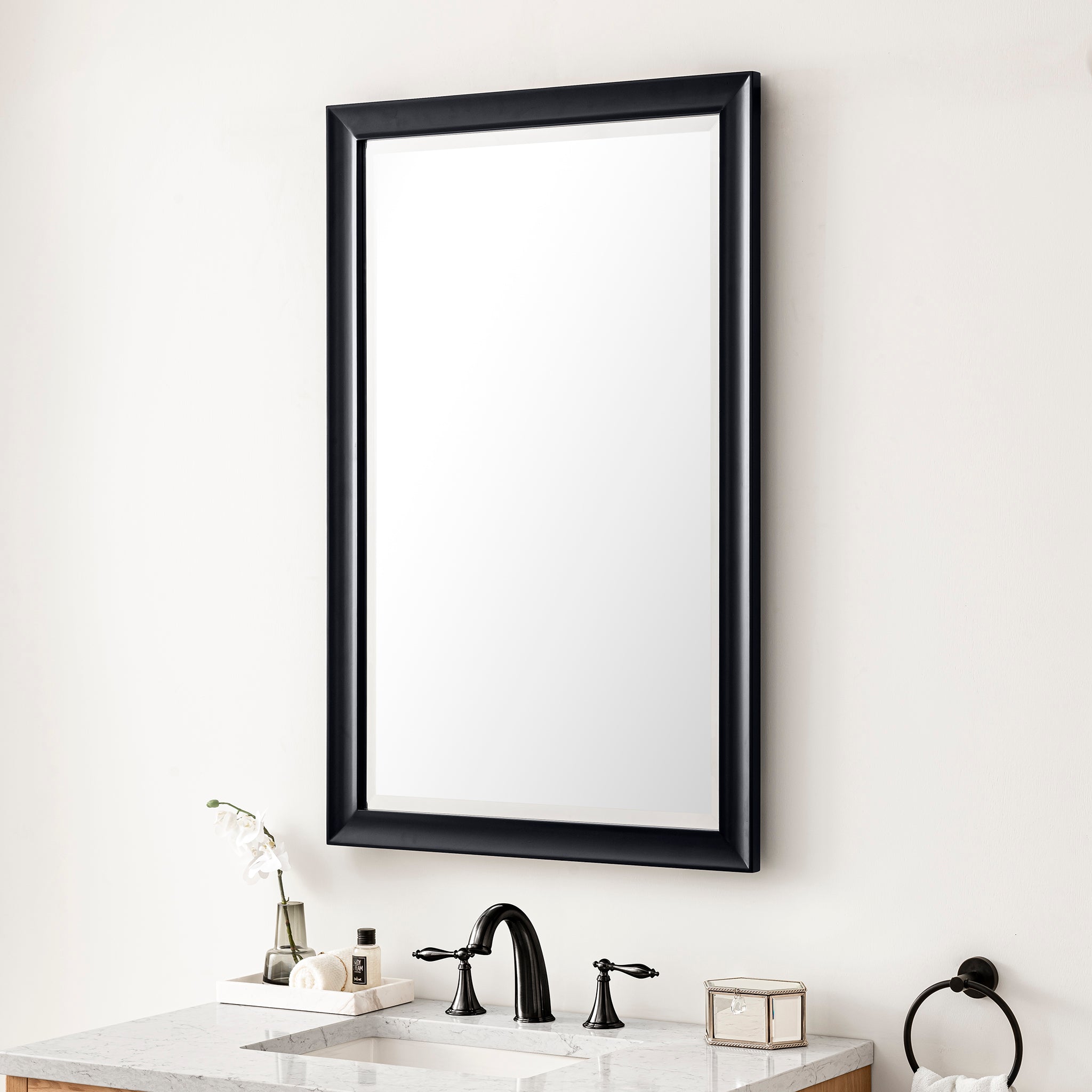 James Martin Glenbrooke 26" Mirror, Black Onyx, view 4