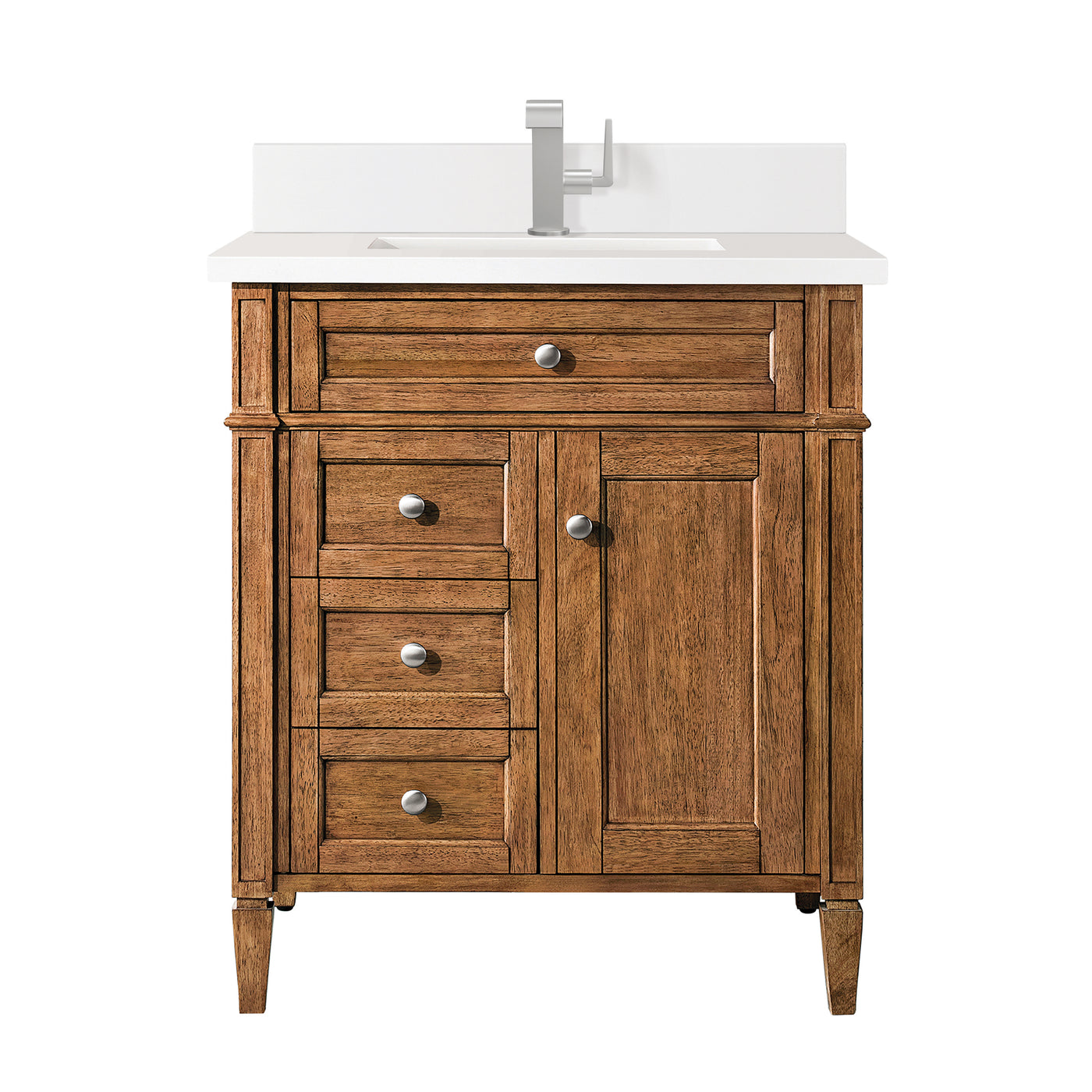 James Martin Brittany 30" Single Bathroom Vanity, Saddle Brown, view 19