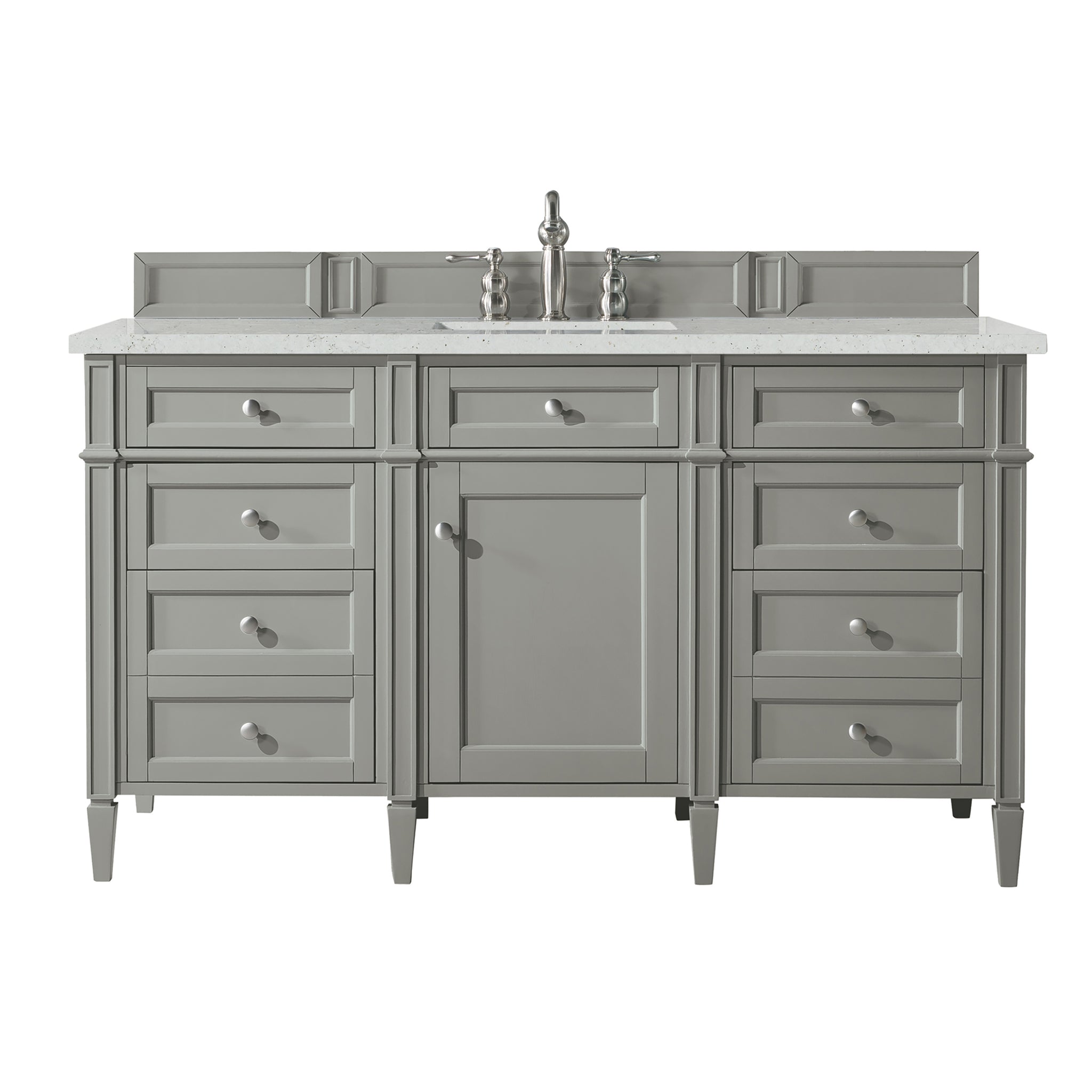 James Martin Brittany 60" Single Bathroom Vanity, Urban Gray, view 16