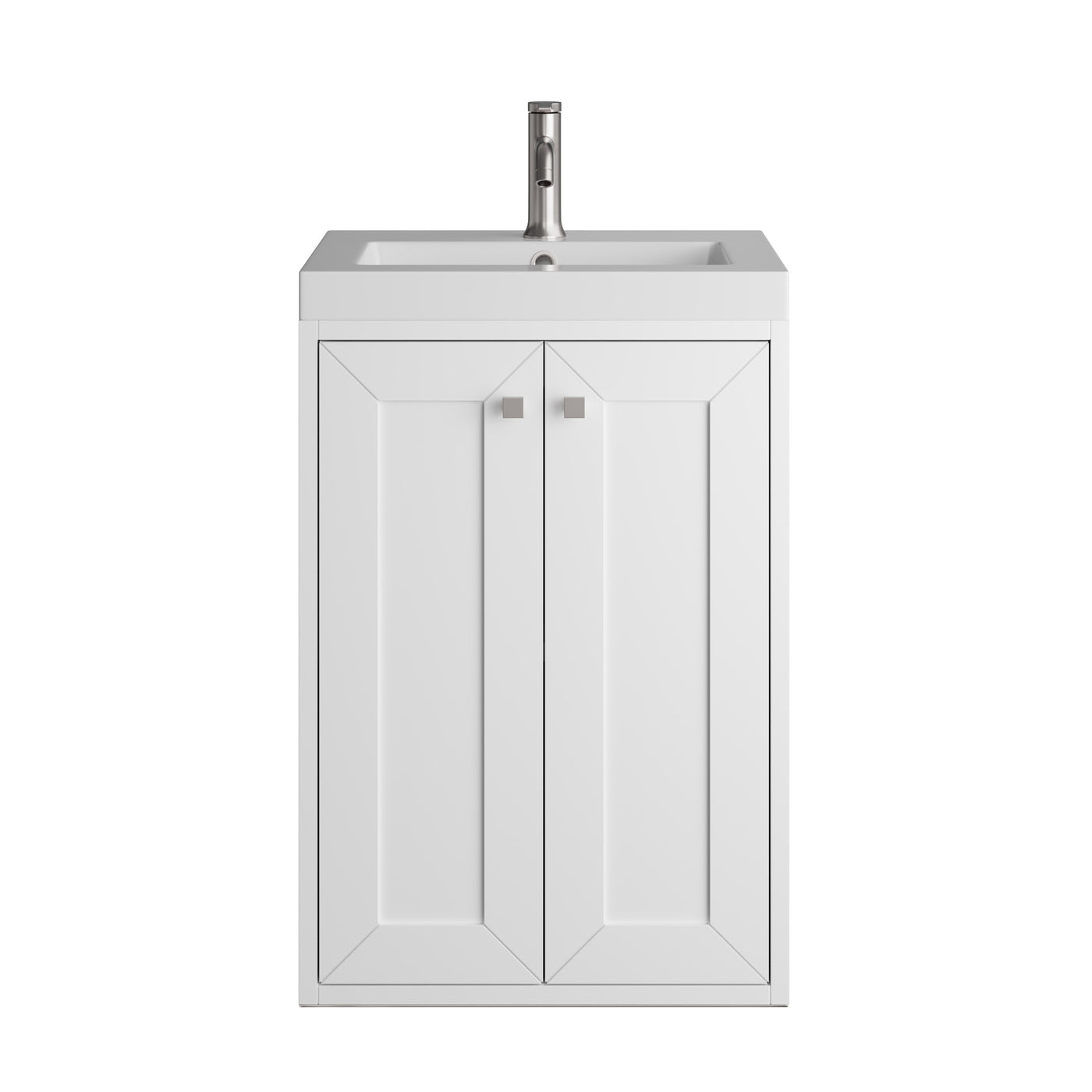 James Martin Chianti 20" Single Bathroom Vanity, Glossy White, view 38