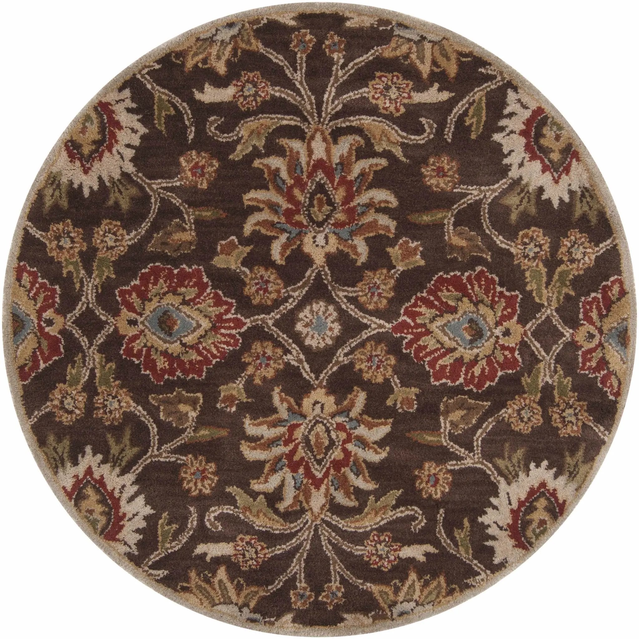Conesus Hand Tufted Brown 1051 Area Rug by Boutique Rugs