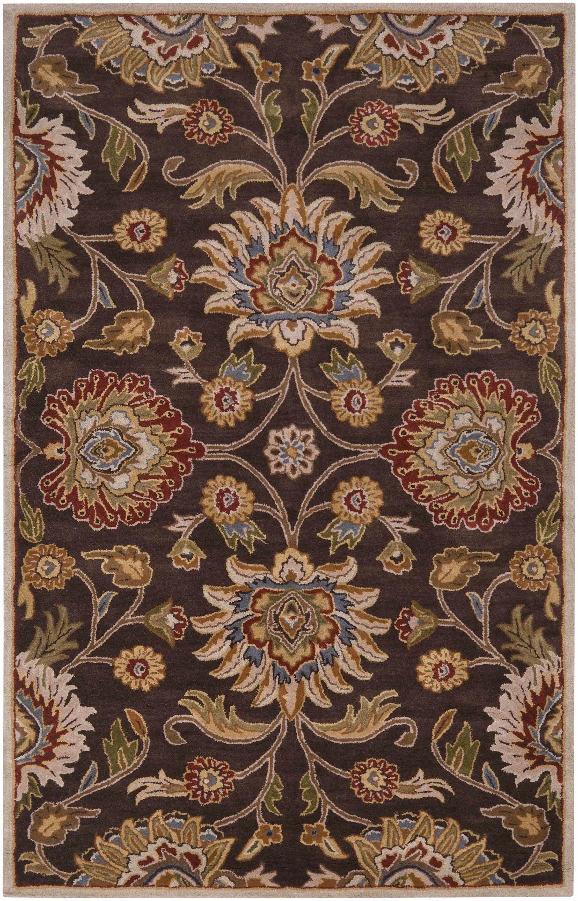 Conesus Hand Tufted Brown 1051 Area Rug by Boutique Rugs