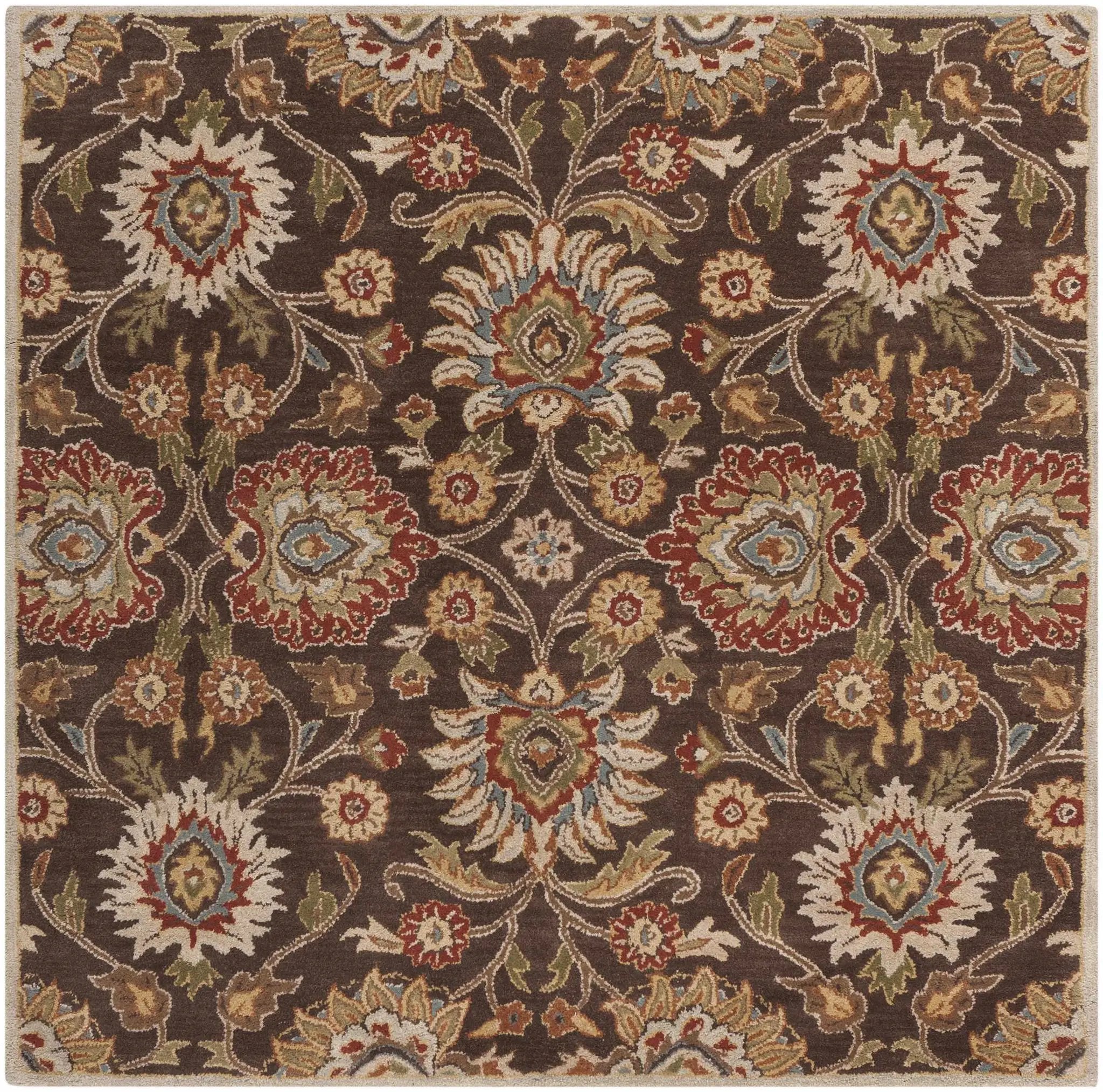 Conesus Hand Tufted Brown 1051 Area Rug by Boutique Rugs