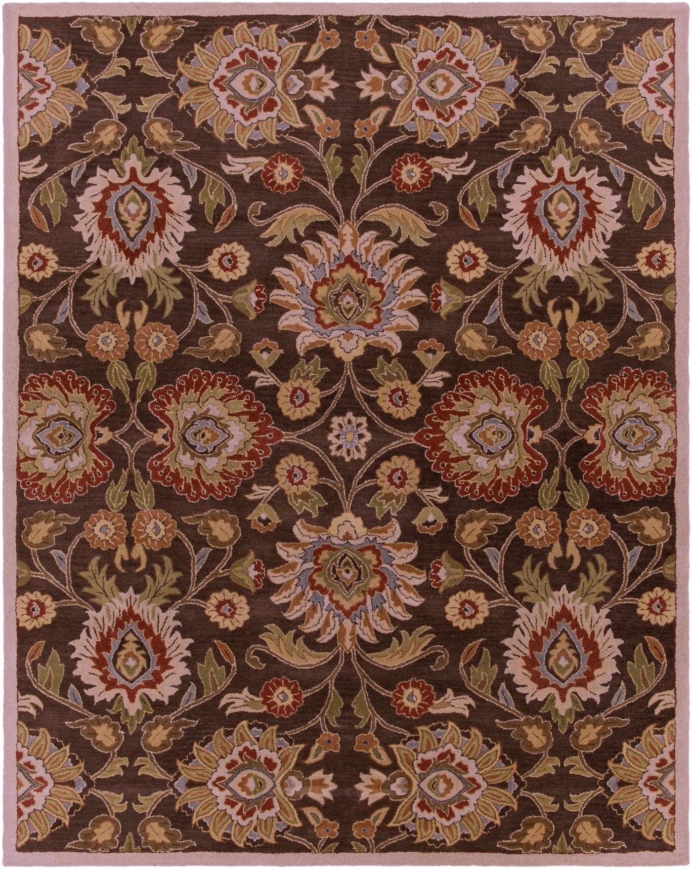 Conesus Hand Tufted Brown 1051 Area Rug by Boutique Rugs