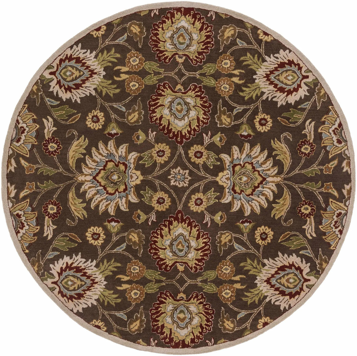 Conesus Hand Tufted Brown 1051 Area Rug by Boutique Rugs