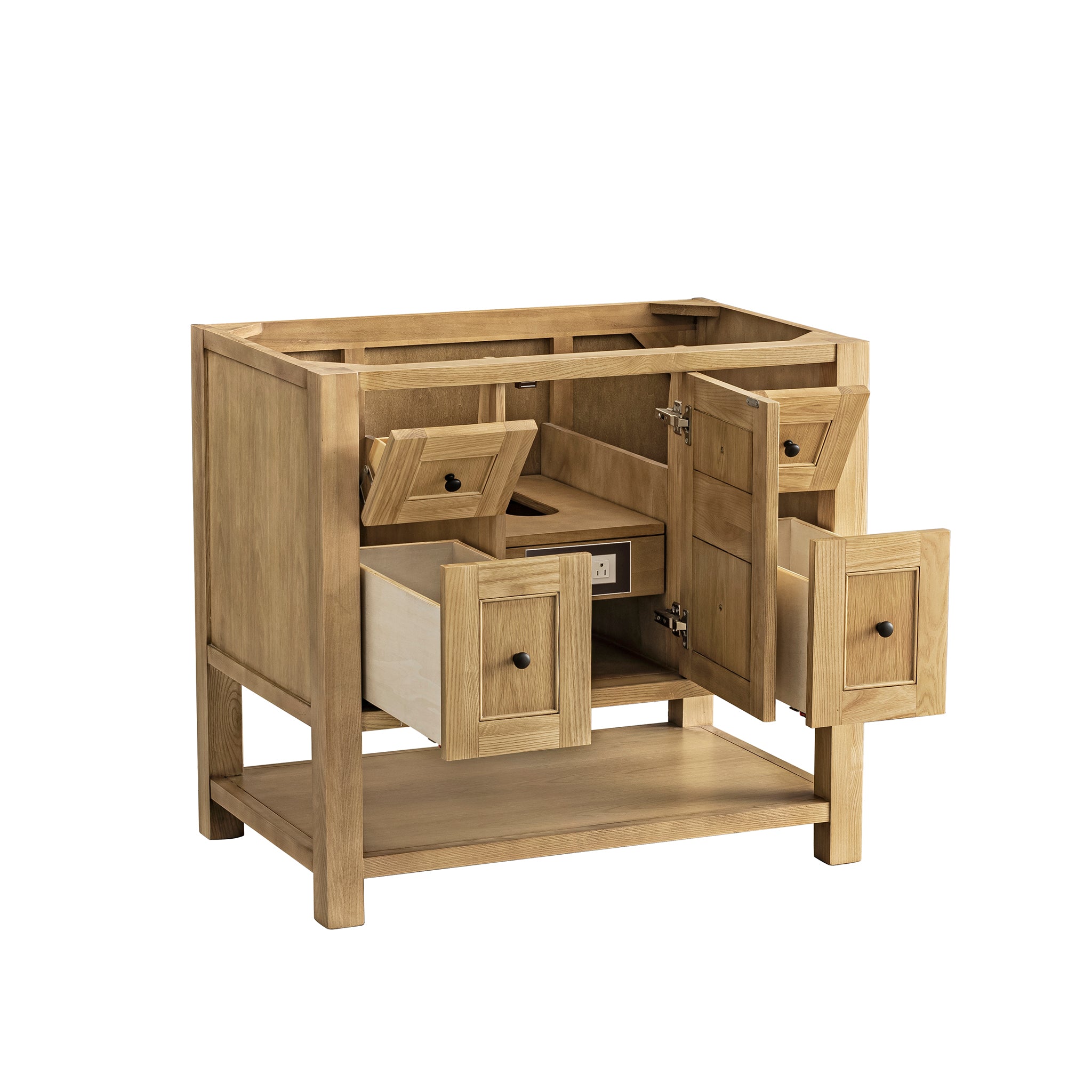 James Martin Breckenridge 36" Single Bathroom Vanity, Light Natural Oak, view 16