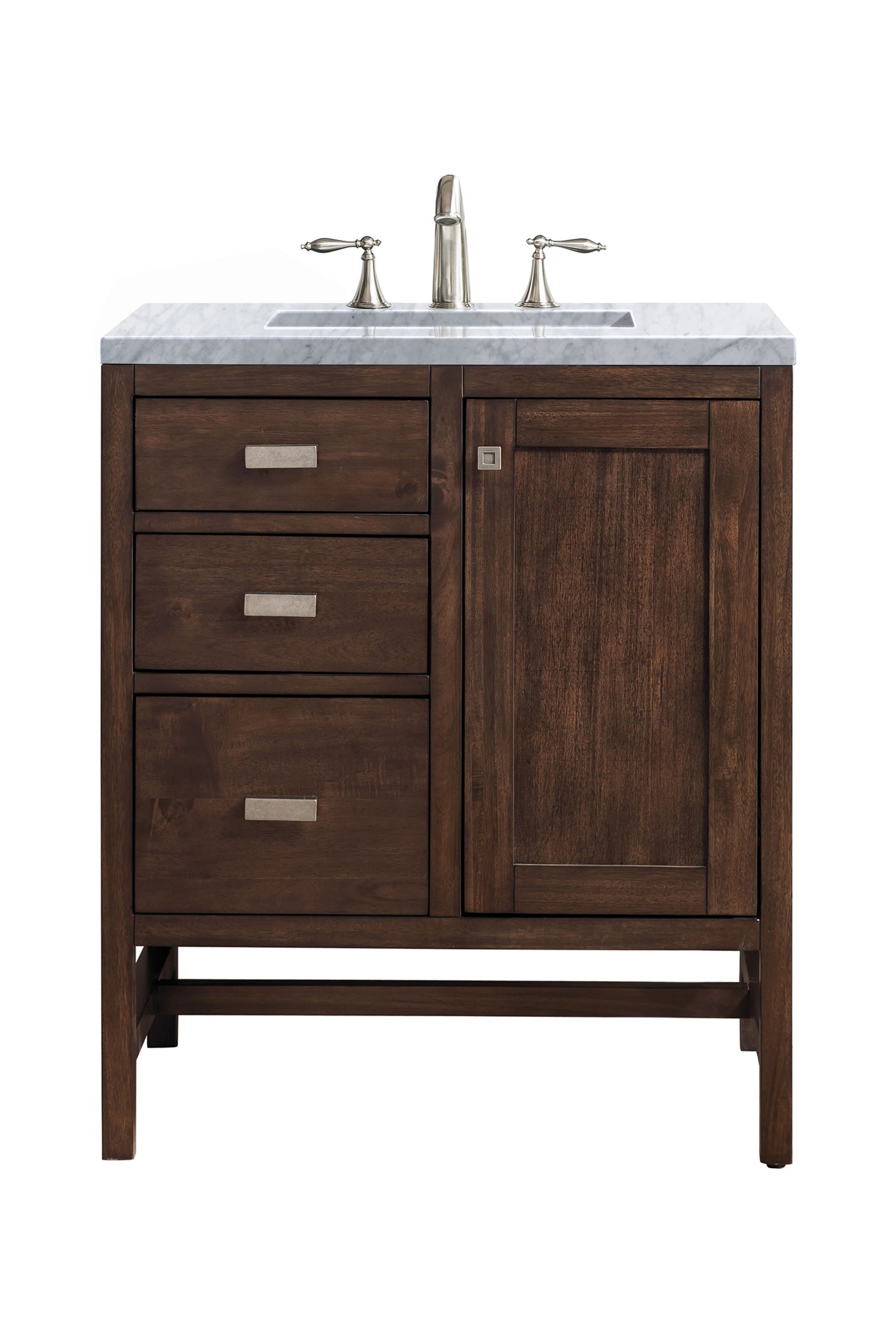 James Martin Addison 30" Single Bathroom Vanity, Mid-Century Acacia, view 27