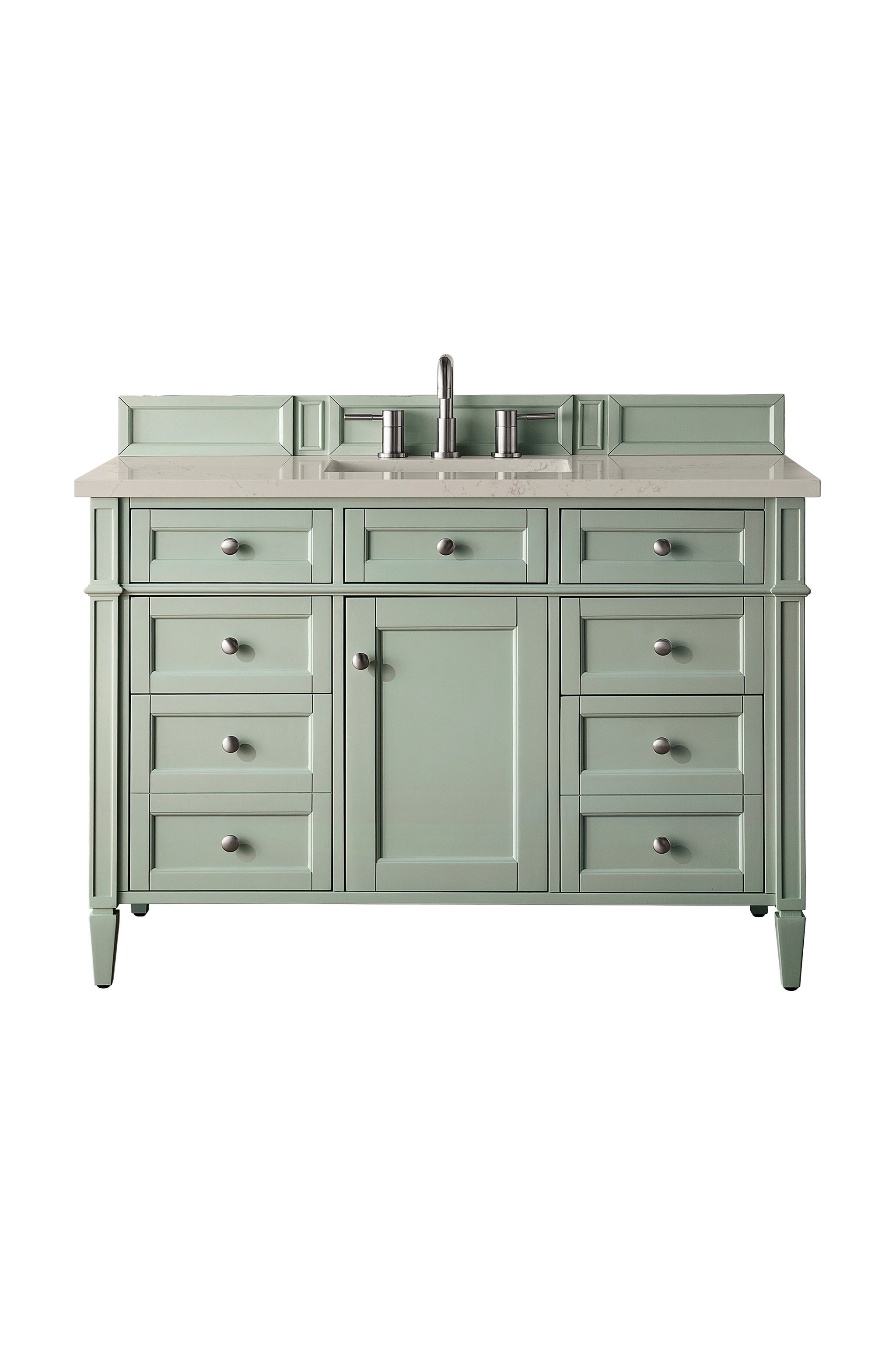 James Martin Brittany 48" Single Bathroom Vanity, Sage Green, view 34