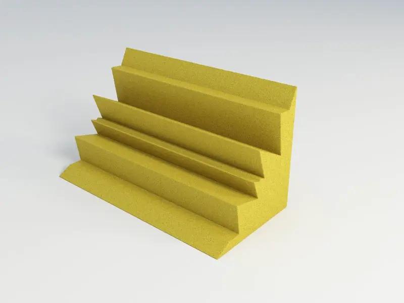 Acoustic Foam Corner Bass Traps, 12 x 12 x 24 Inch, NRC 1.20, 13 Colors, photo 3 of 13