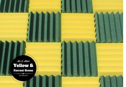 Easy Mount Acoustic Foam Kit - 12x12x2" Acoustic Foam Panels With Adhesive - Wedge Style - 4 Pack, photo 25 of 36