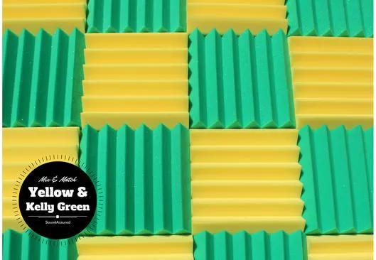 Easy Mount Acoustic Foam Kit - 12x12x2" Acoustic Foam Panels With Adhesive - Wedge Style - 4 Pack, photo 27 of 36