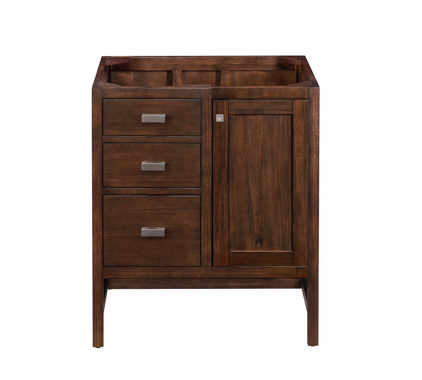 James Martin Addison 30" Single Bathroom Vanity, Mid-Century Acacia, view 14