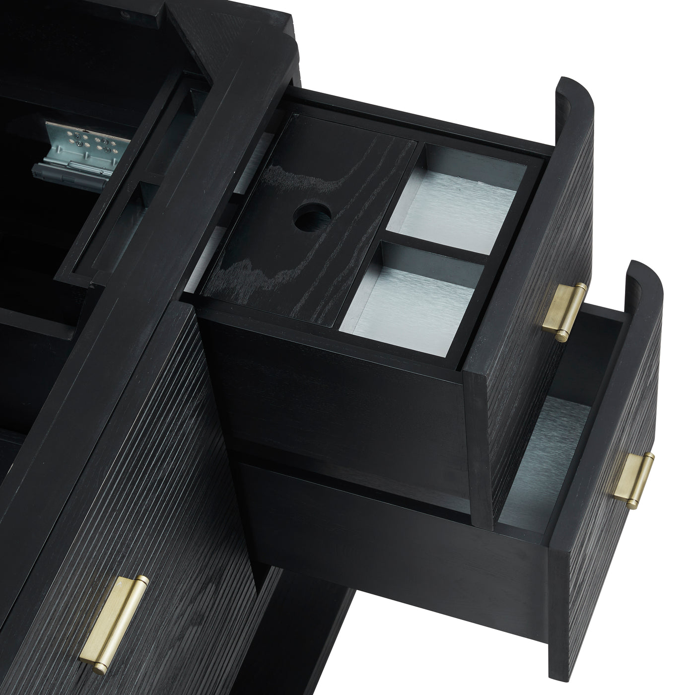 James Martin Lucian 48" Single Bathroom Vanity, Carbon Oak, view 18