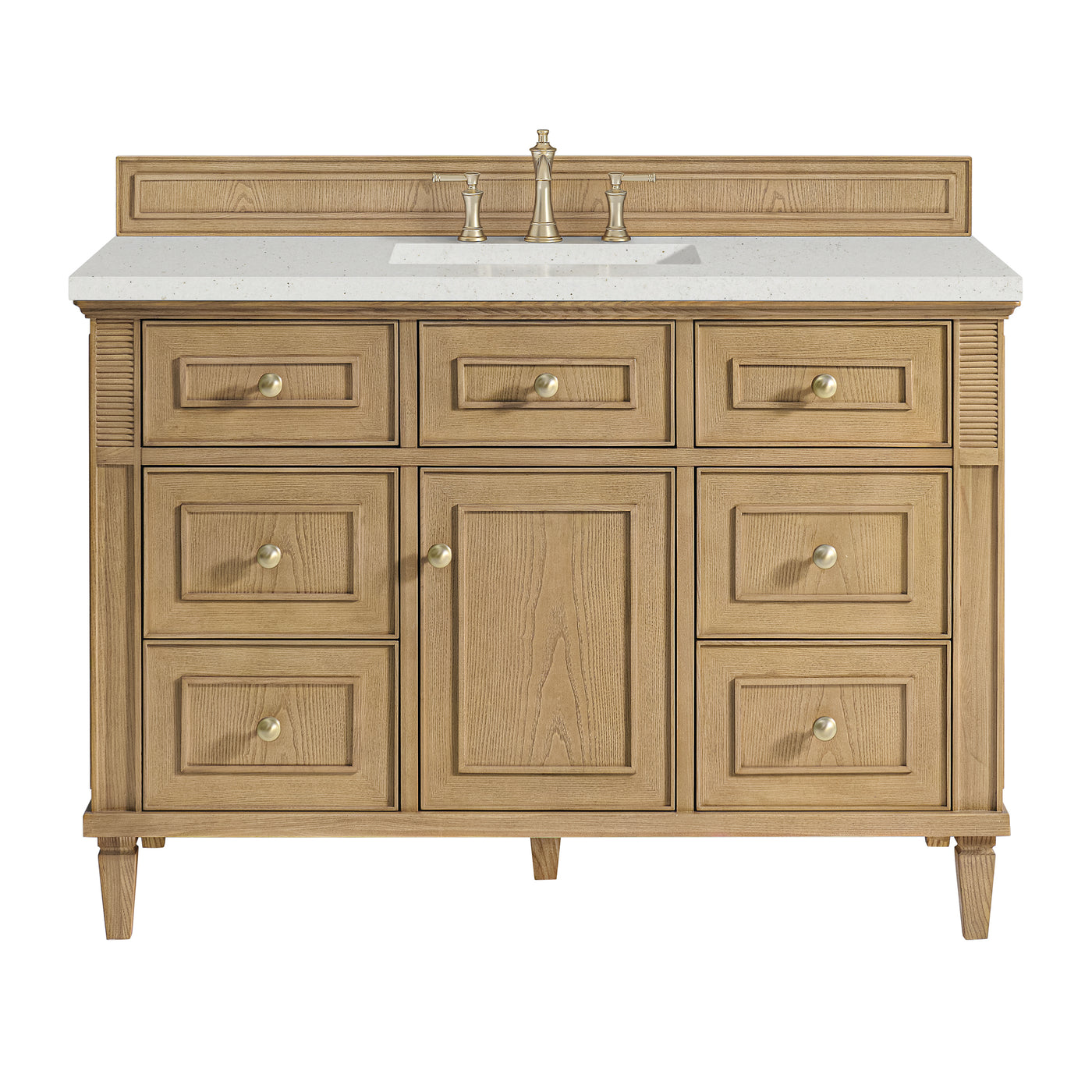 James Martin Lorelai 48" Single Bathroom Vanity, Light Natural Oak, view 28