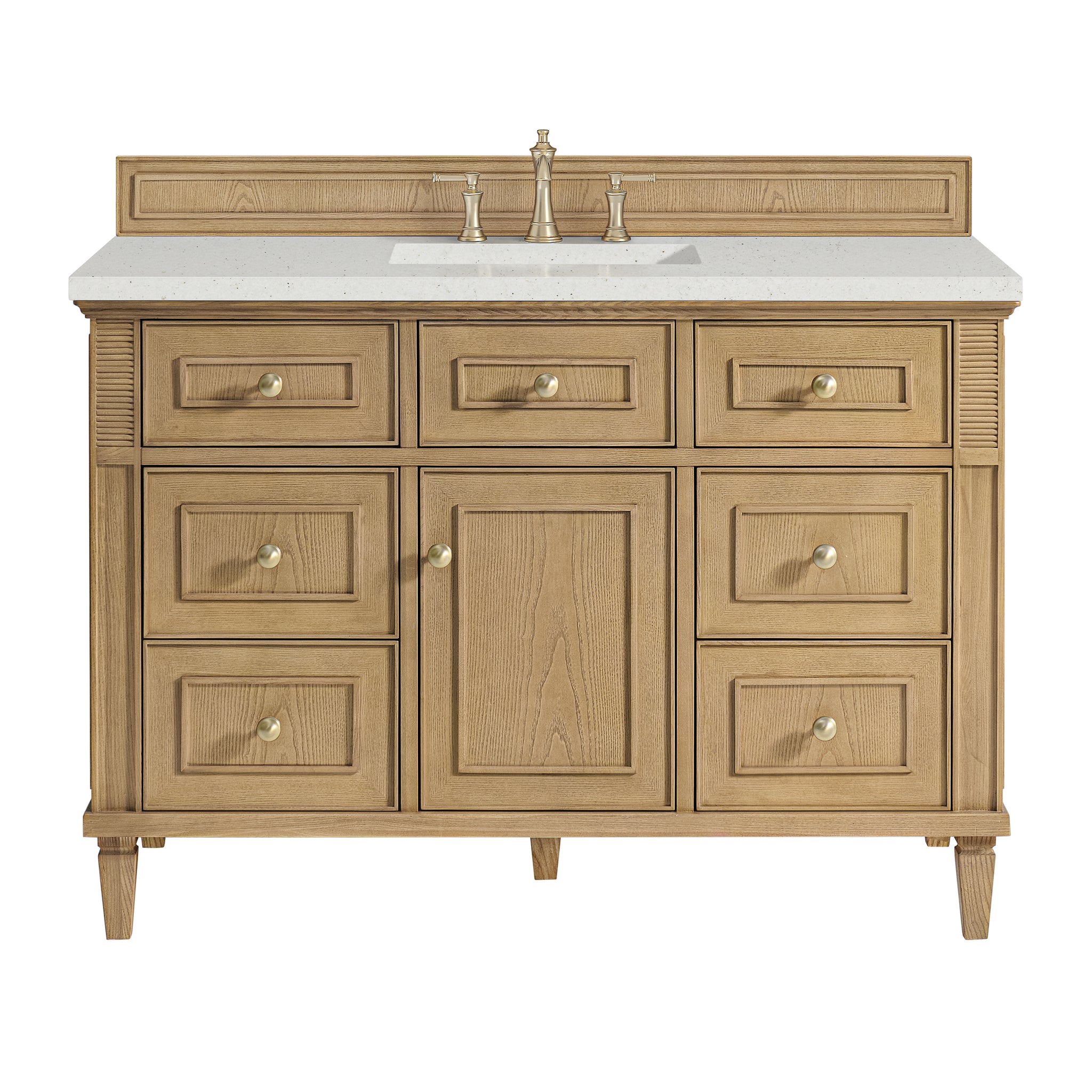 James Martin Lorelai 48" Single Bathroom Vanity, Light Natural Oak, view 28