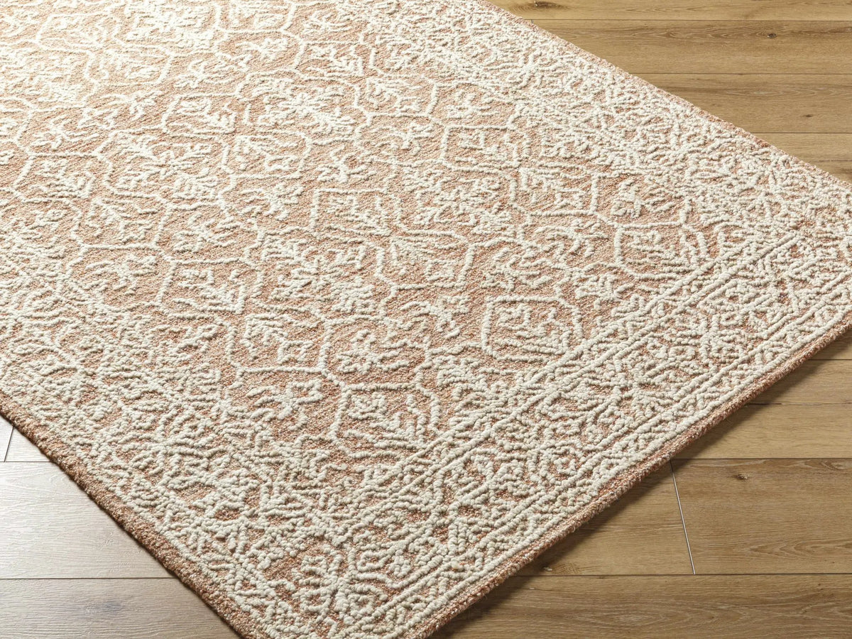 Yadid Brown Wool Area Rug, photo 2 of 6