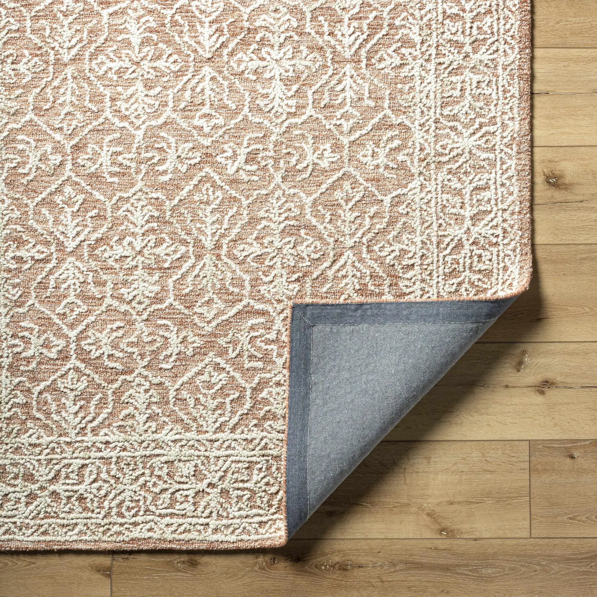 Yadid Brown Wool Area Rug by Boutique Rugs