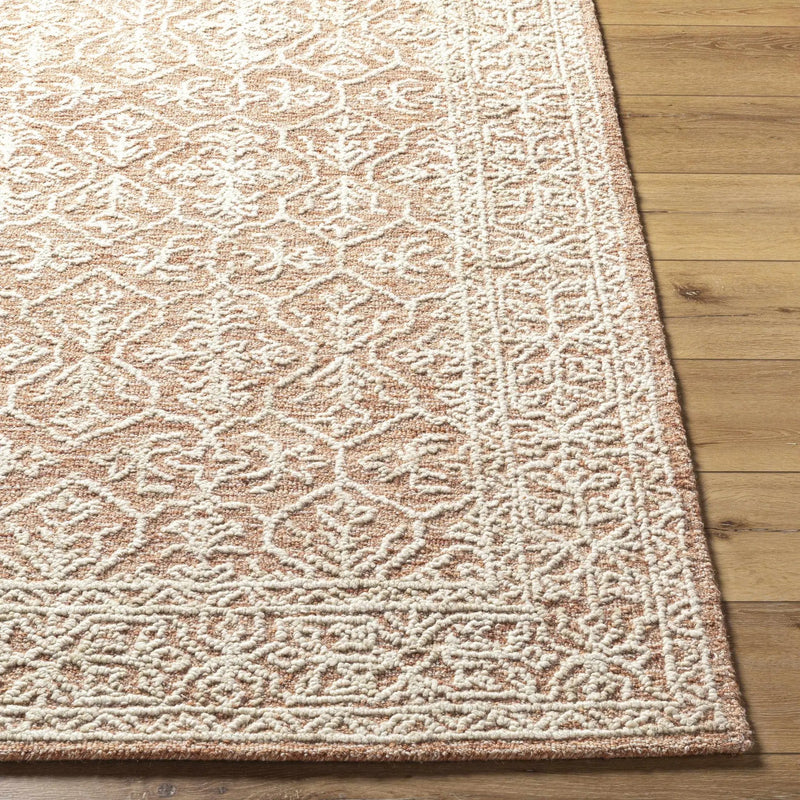 Yadid Brown Wool Area Rug by Boutique Rugs