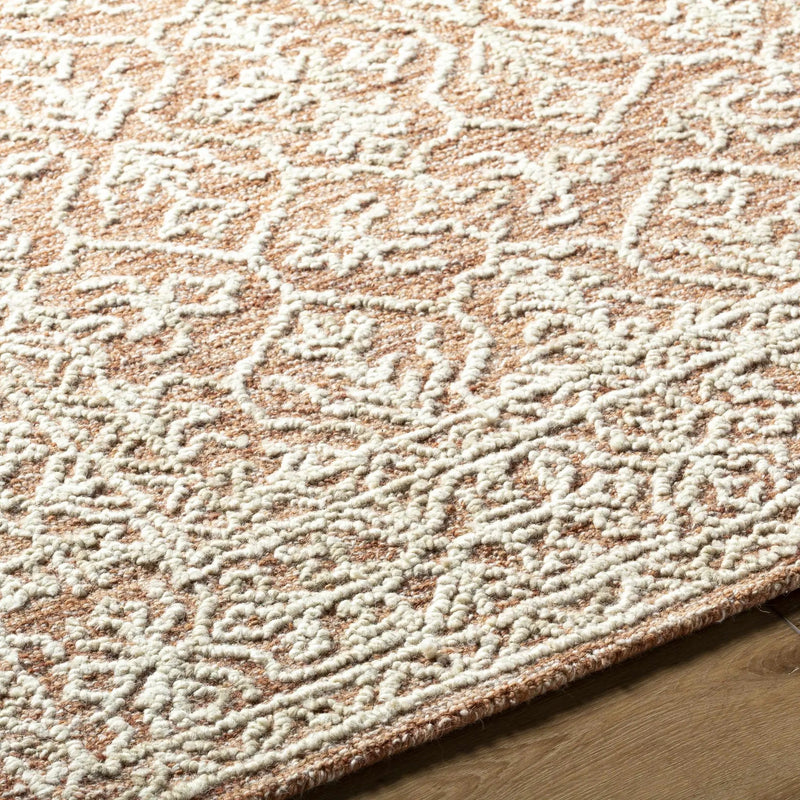Yadid Brown Wool Area Rug by Boutique Rugs